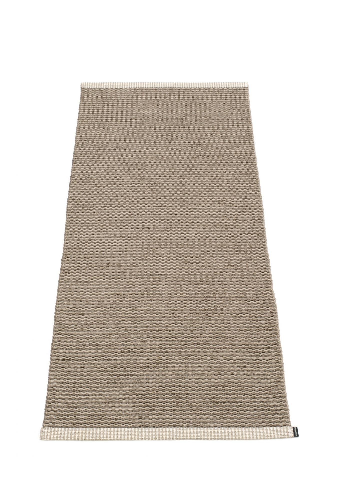 Mono Plastic Carpet 60x150 Pappelina Mud