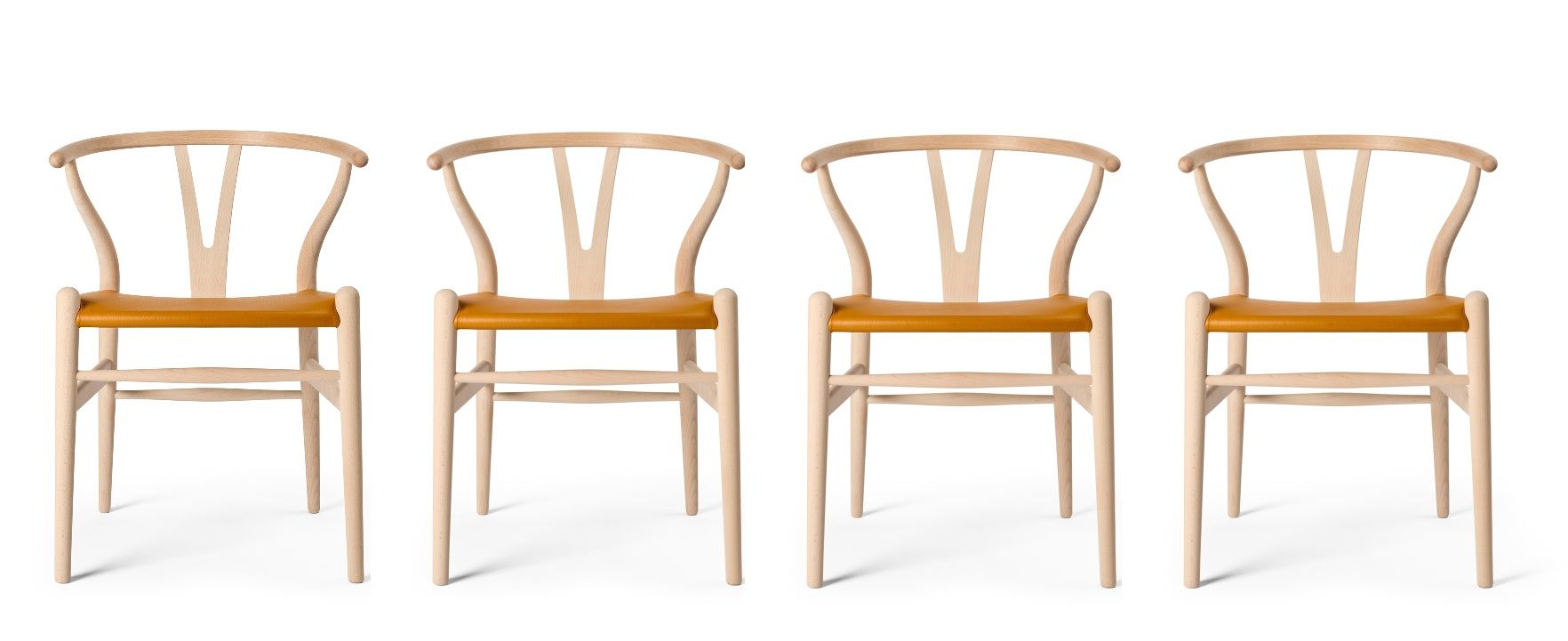 CH24P Wishbone Chair / Y-Chair 4-piece set Carl Hansen & Søn