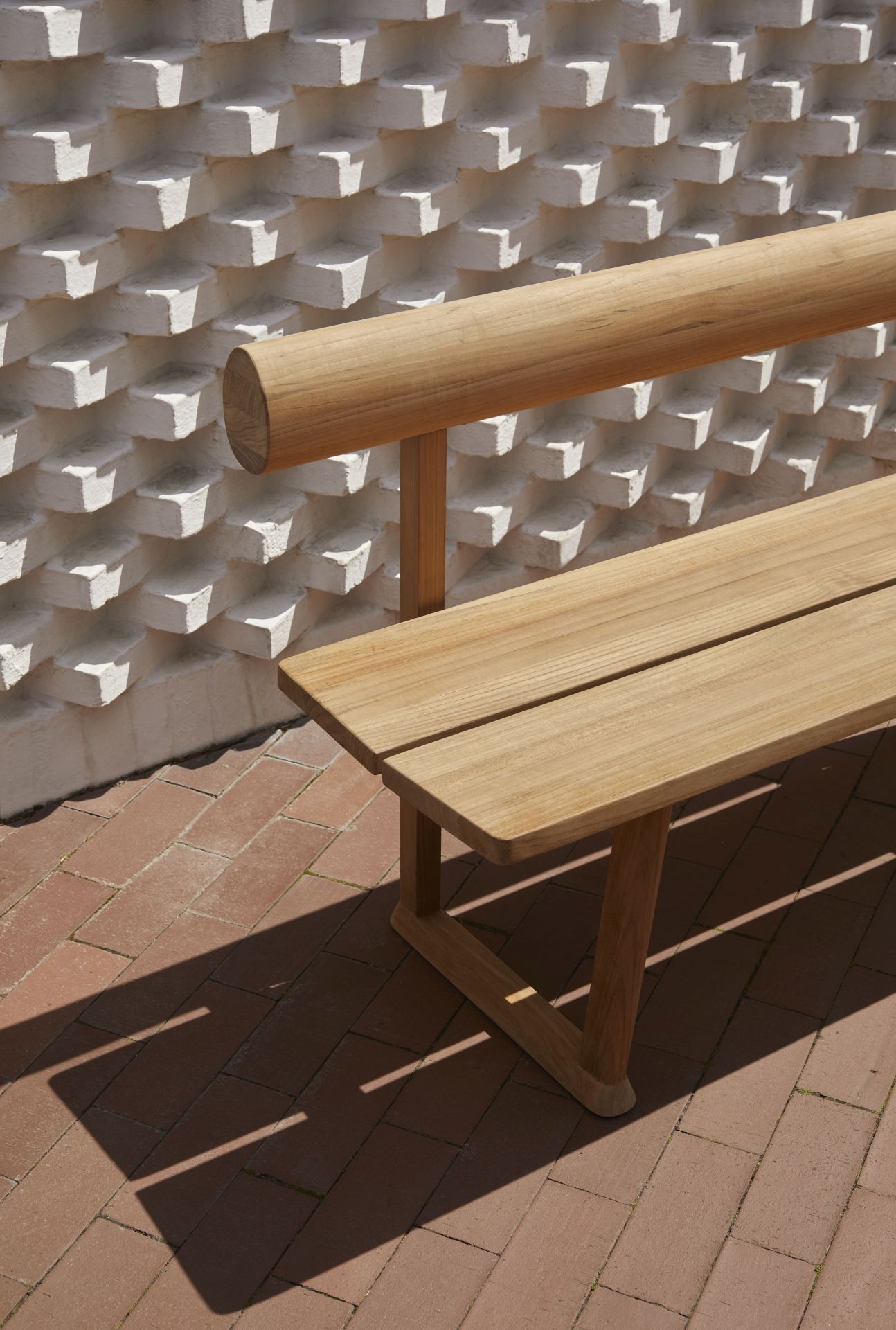 Banco Bench Teak Outdoor Skagerak by Fritz Hansen