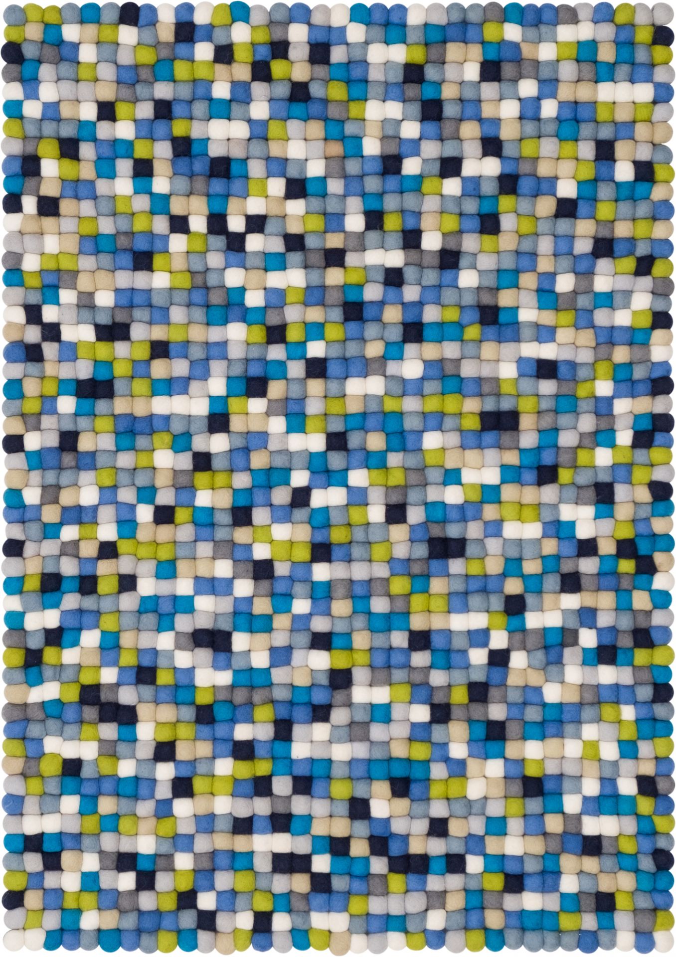 Felt ball Carpet 120x170 cm Myfelt Fritz