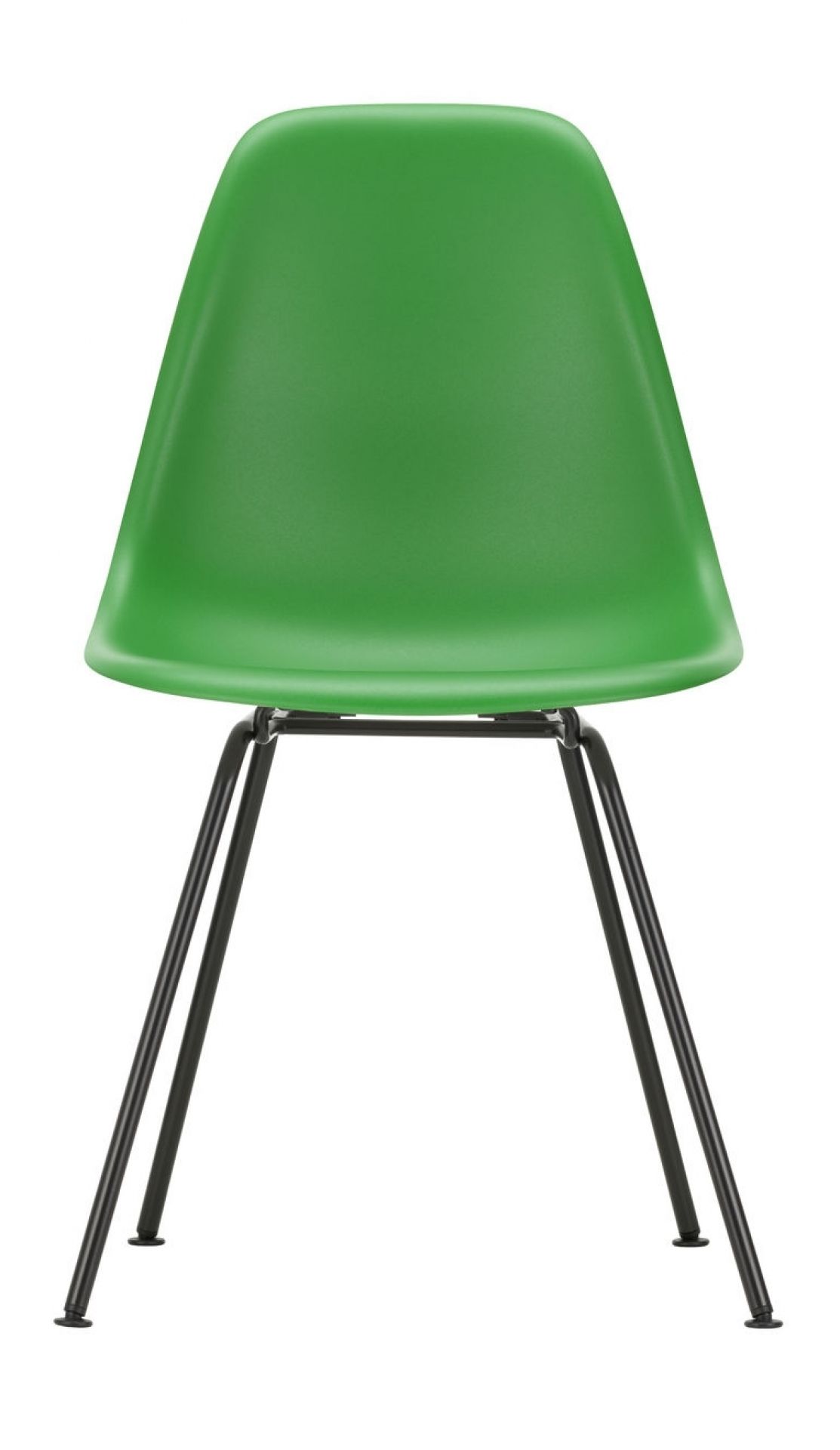 Eames Plastic Side Chair DSX Chair Vitra Black - Deep Black