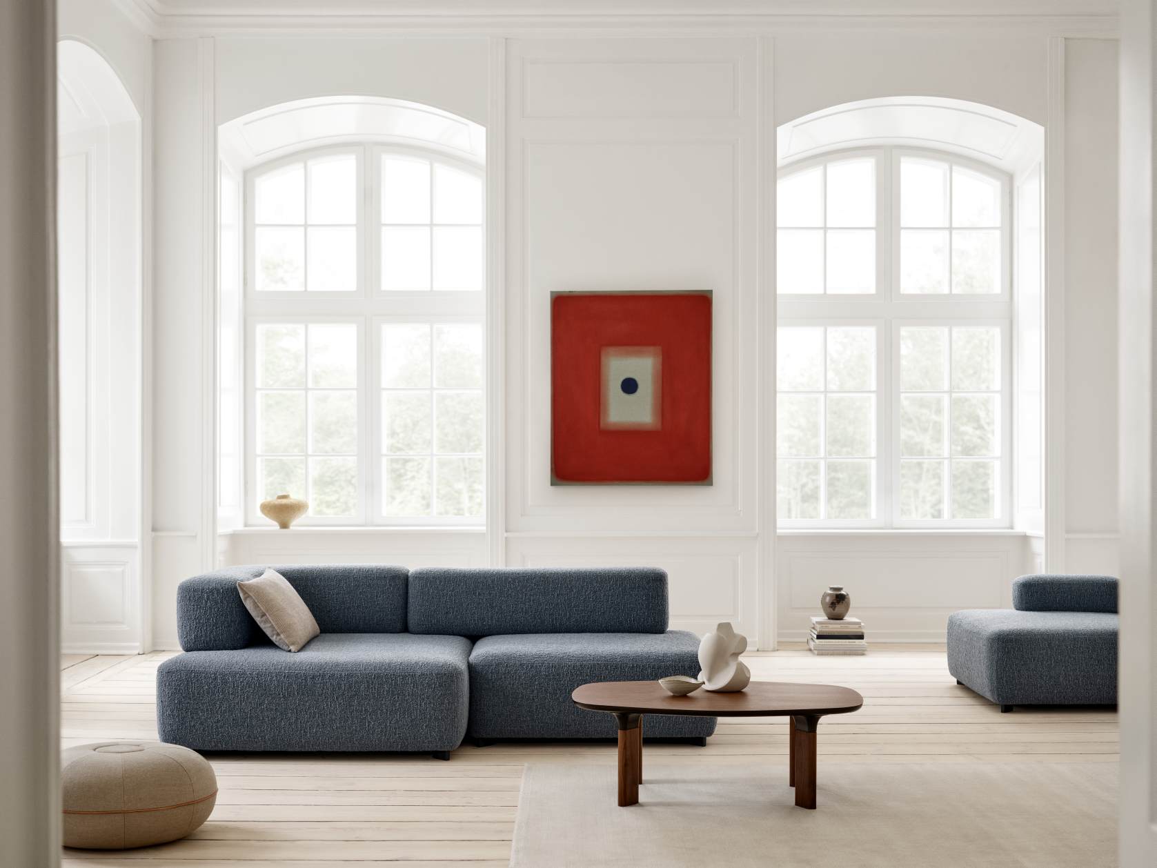 Pouf Large Stool Fritz Hansen