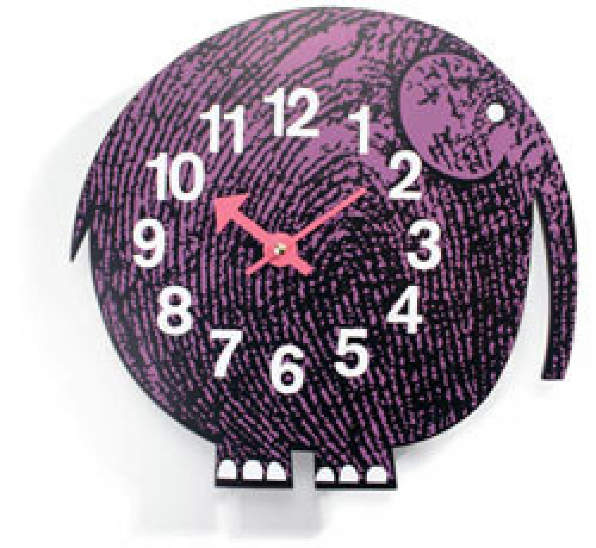 Elihu the Elephant Zoo Timers Wall Clock Vitra