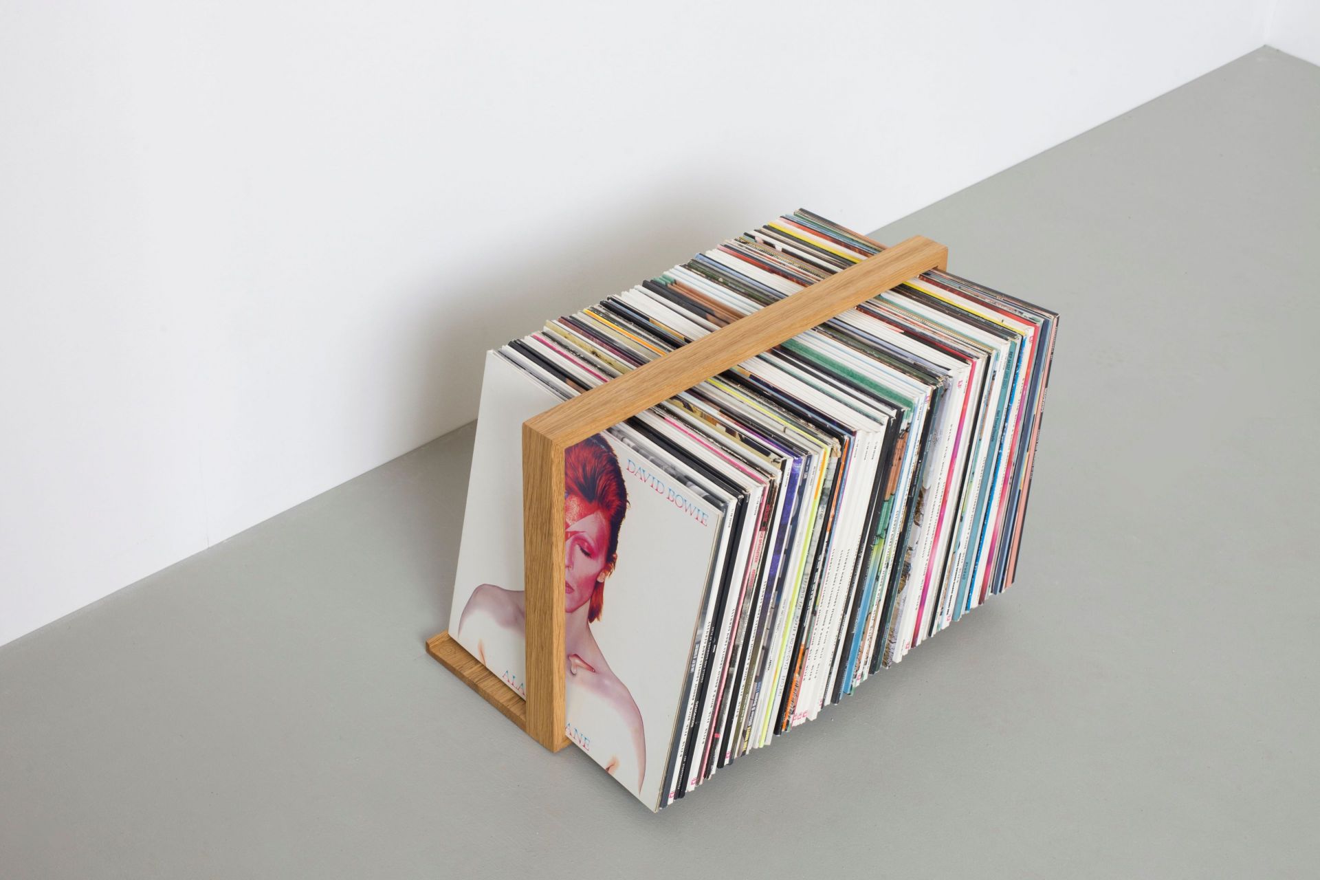 Vinyl b-side2 record rack oak das kleine b Vinyl b-side2 record rack oak das kleine b