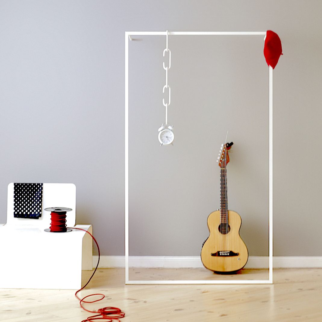 Leano Leaning wardrobe Roomsafari White