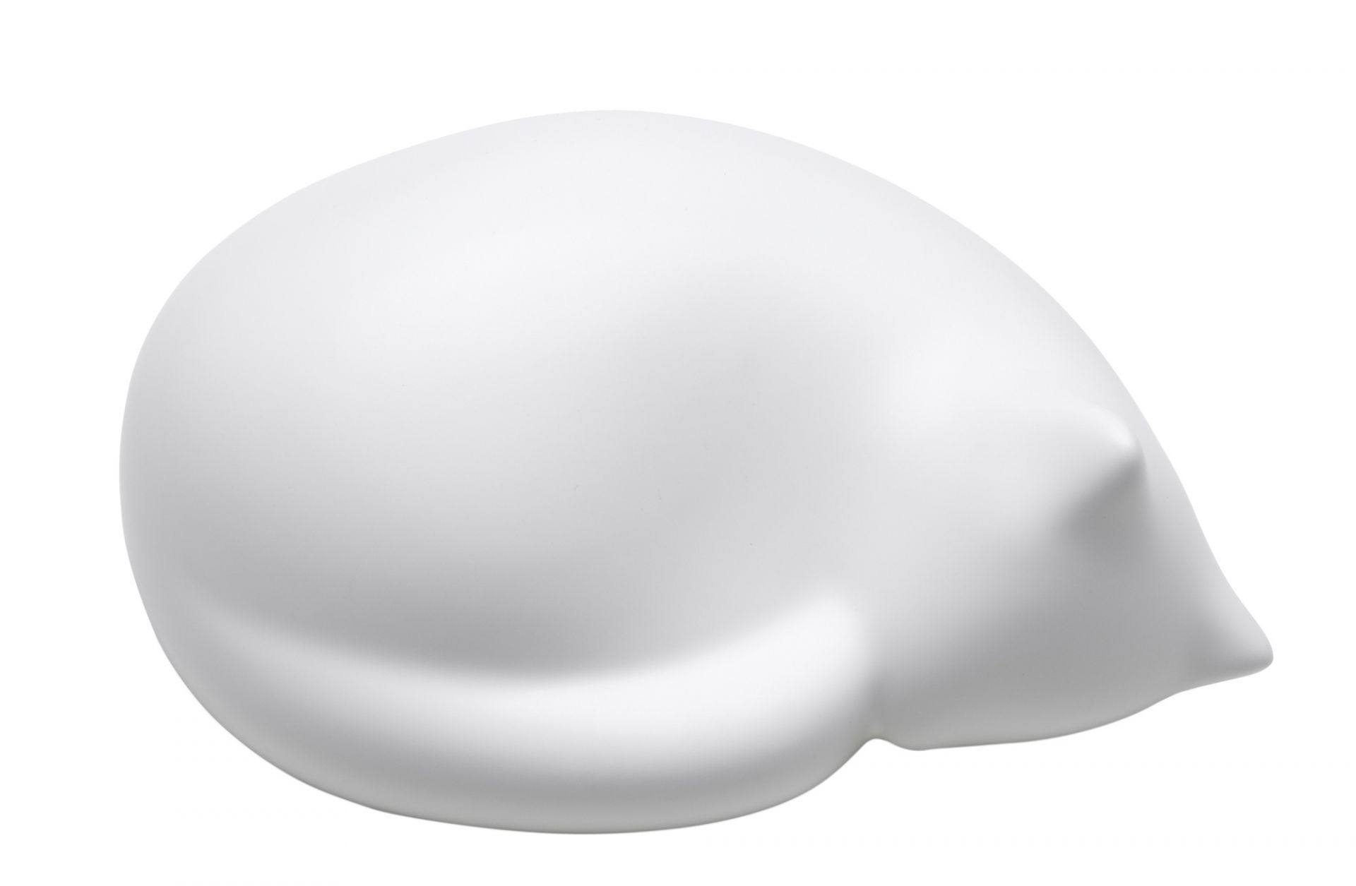 Resting Cat figure Small white Vitra