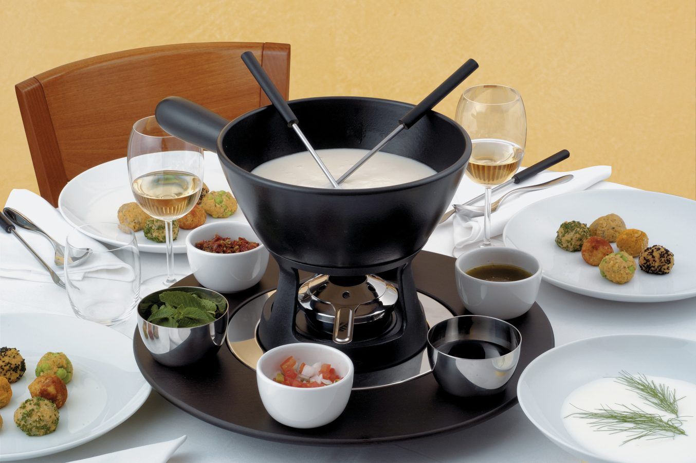 SG56/PEN B Fondue pan Alessi
