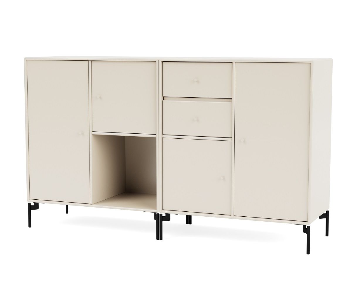 Couple sideboard C Legs Black Montana QUICK SHIP