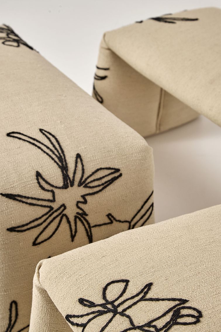 Folded Flower Bench Bench Nanimarquina 