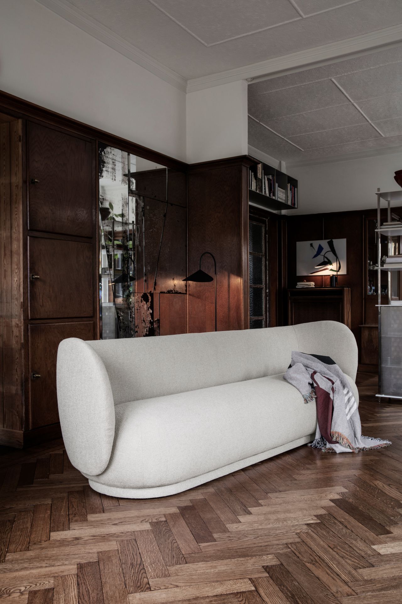 Rico Sofa Brushed 4-seater Ferm Living