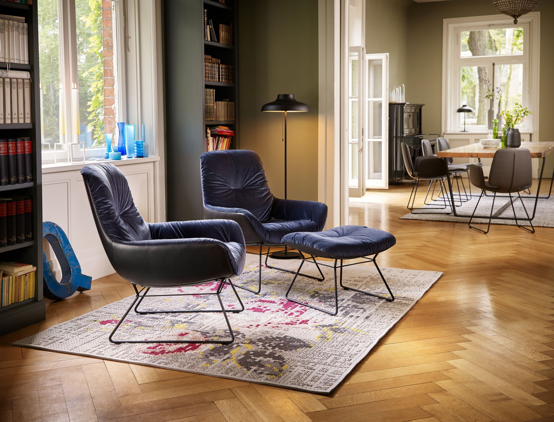 Leya cocktail lounge chair Freifrau Manufaktur