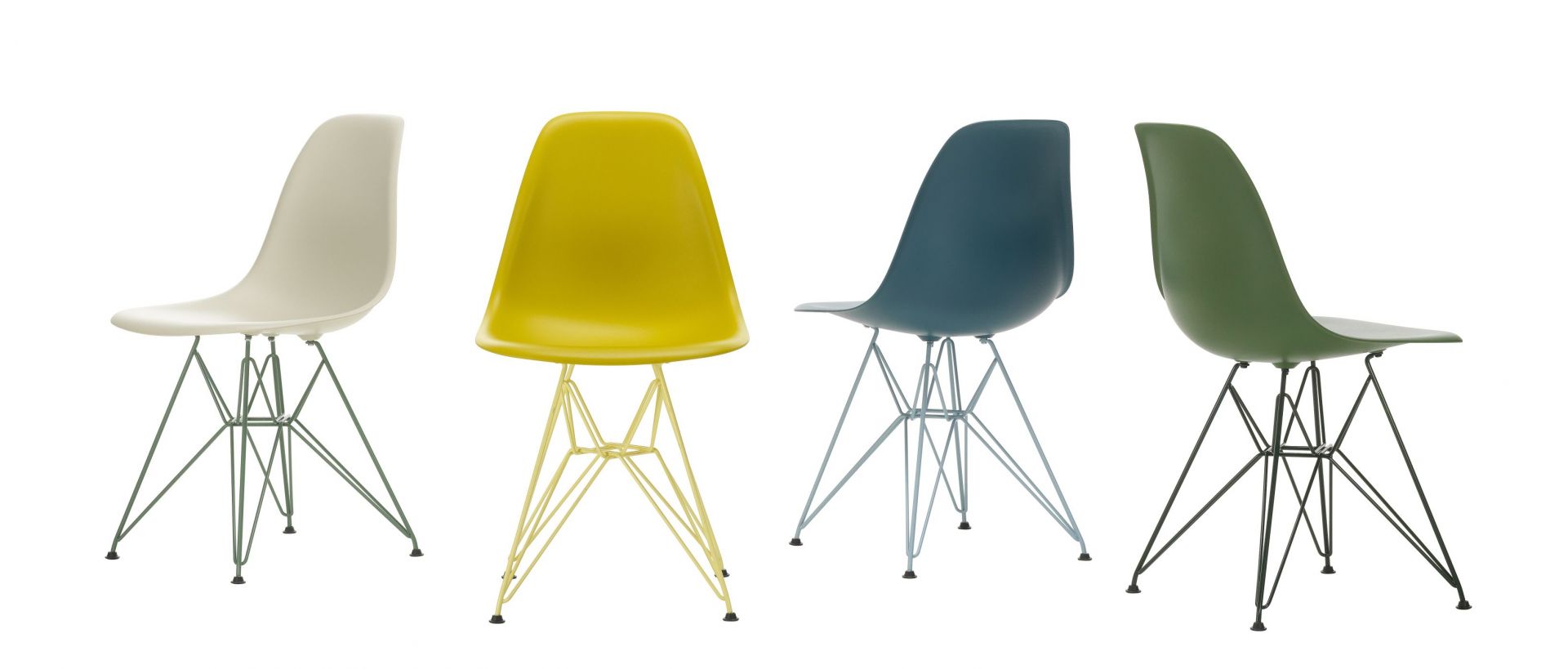 Eames Plastic Side Chair DSR Chair Monoton Vitra