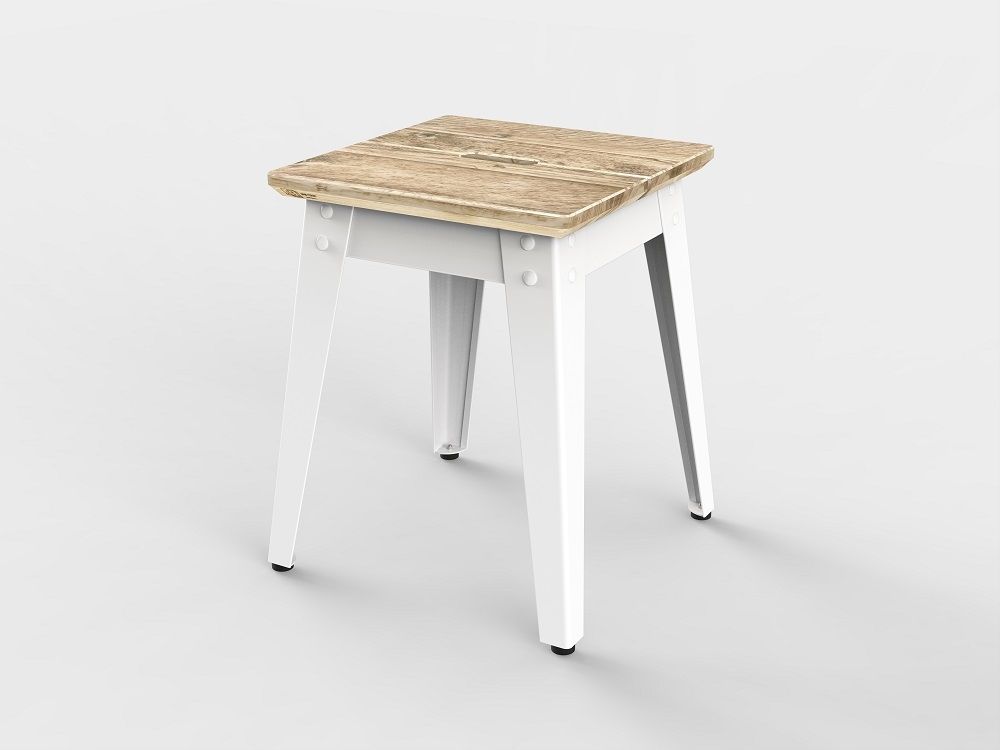 6Grad Outdoor Stool Jan Cray White lumber raw