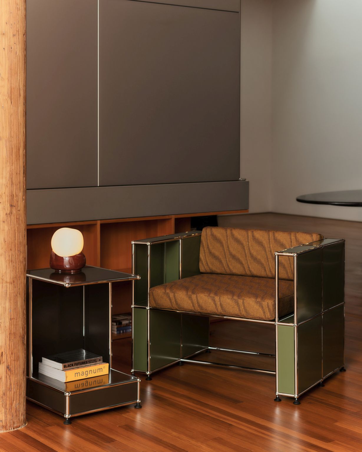 Arkad side table USM Haller x Armando Cabral