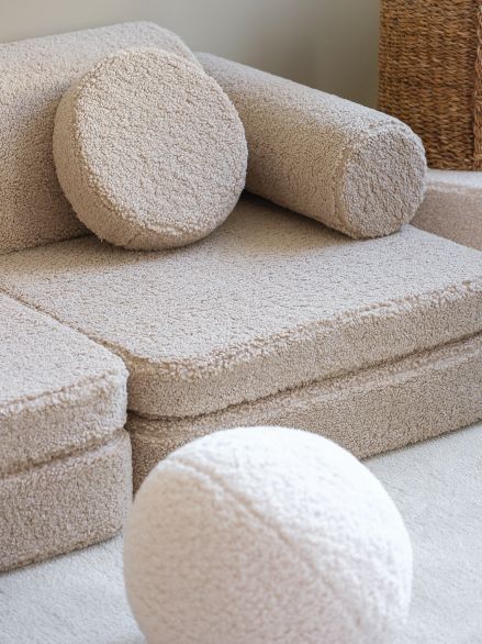 Play sofa teddy fabric Wigiwama