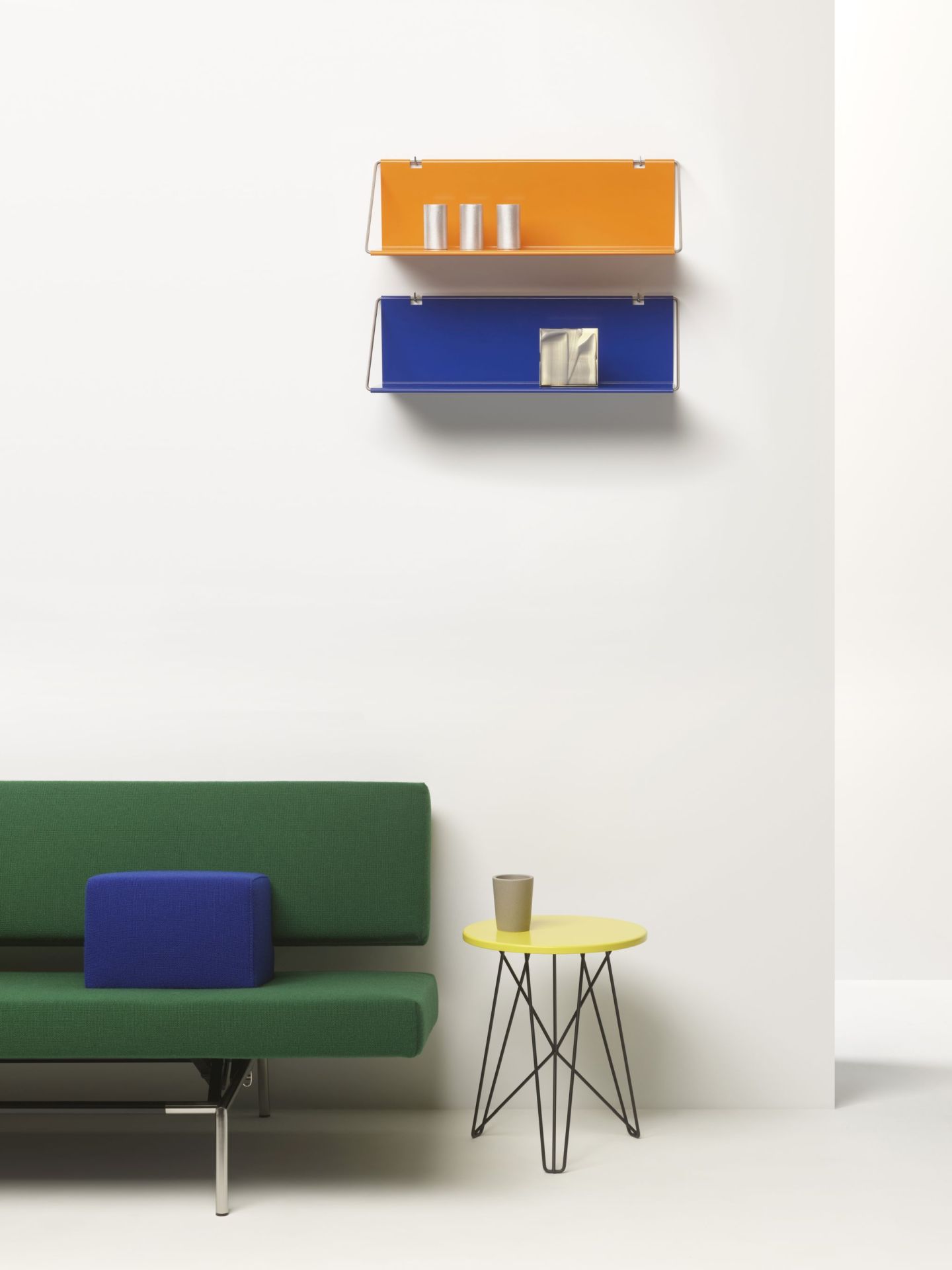 Ijhorst Stool / Side table zinc yellow Spectrum