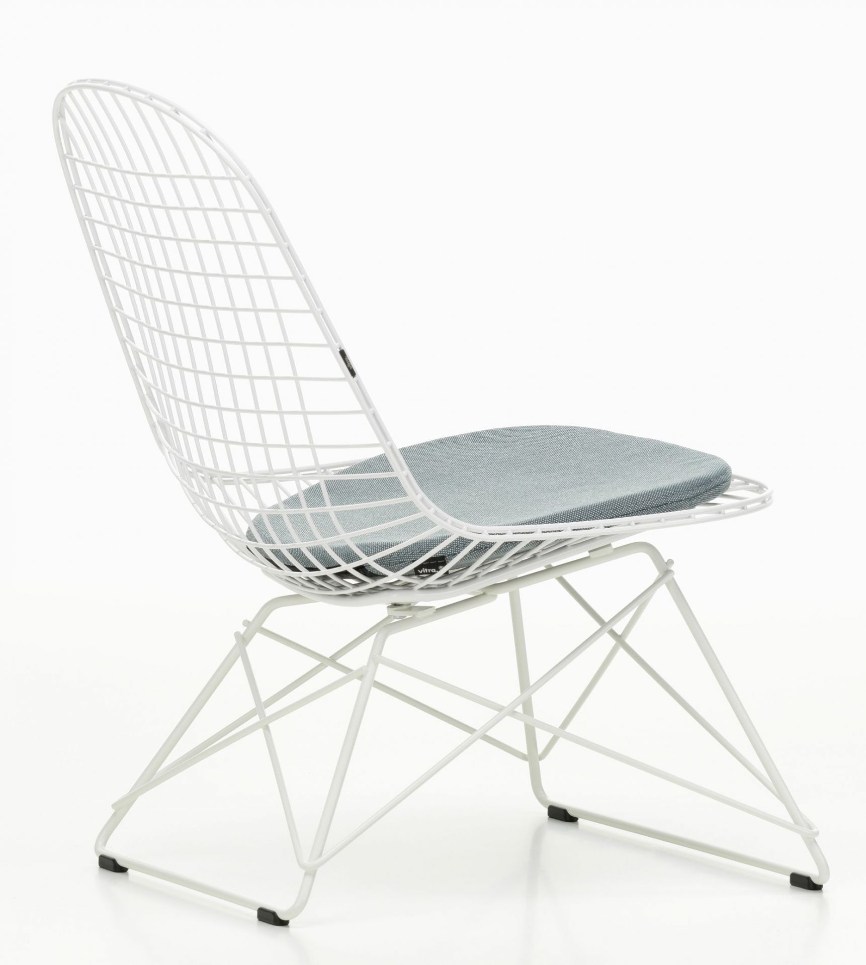 LKR-5 Wire Chair Chair with Seat Cushion Vitra