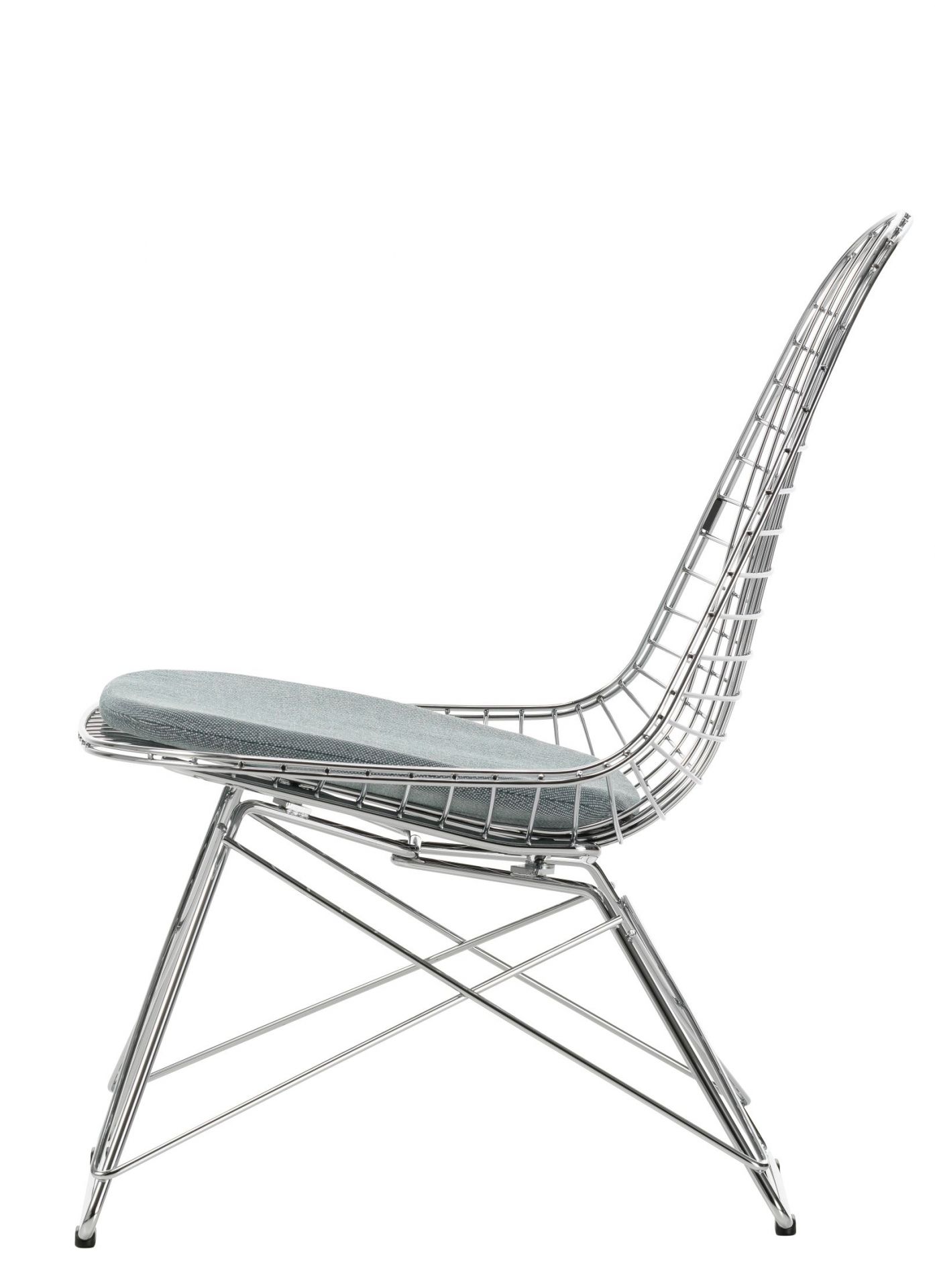 LKR-5 Wire Chair Chair with Seat Cushion Vitra