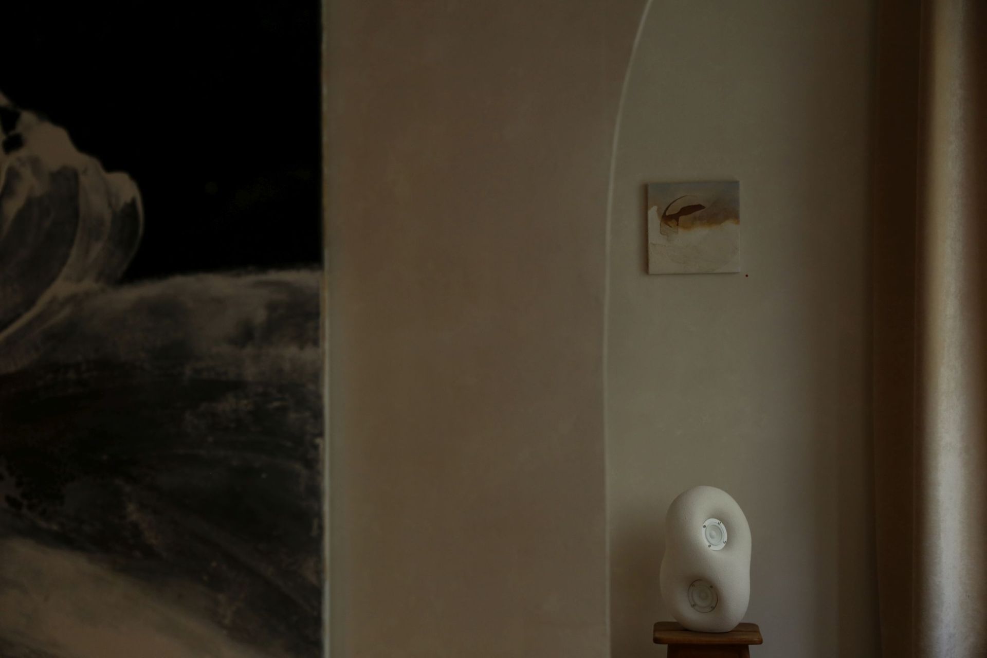 Acoustic sculpture Loudspeaker Transparent