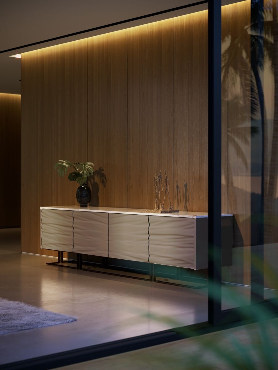 Casse Premium Petit Sideboard Carrara Marble Mansi London