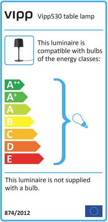 Table lamp Vipp