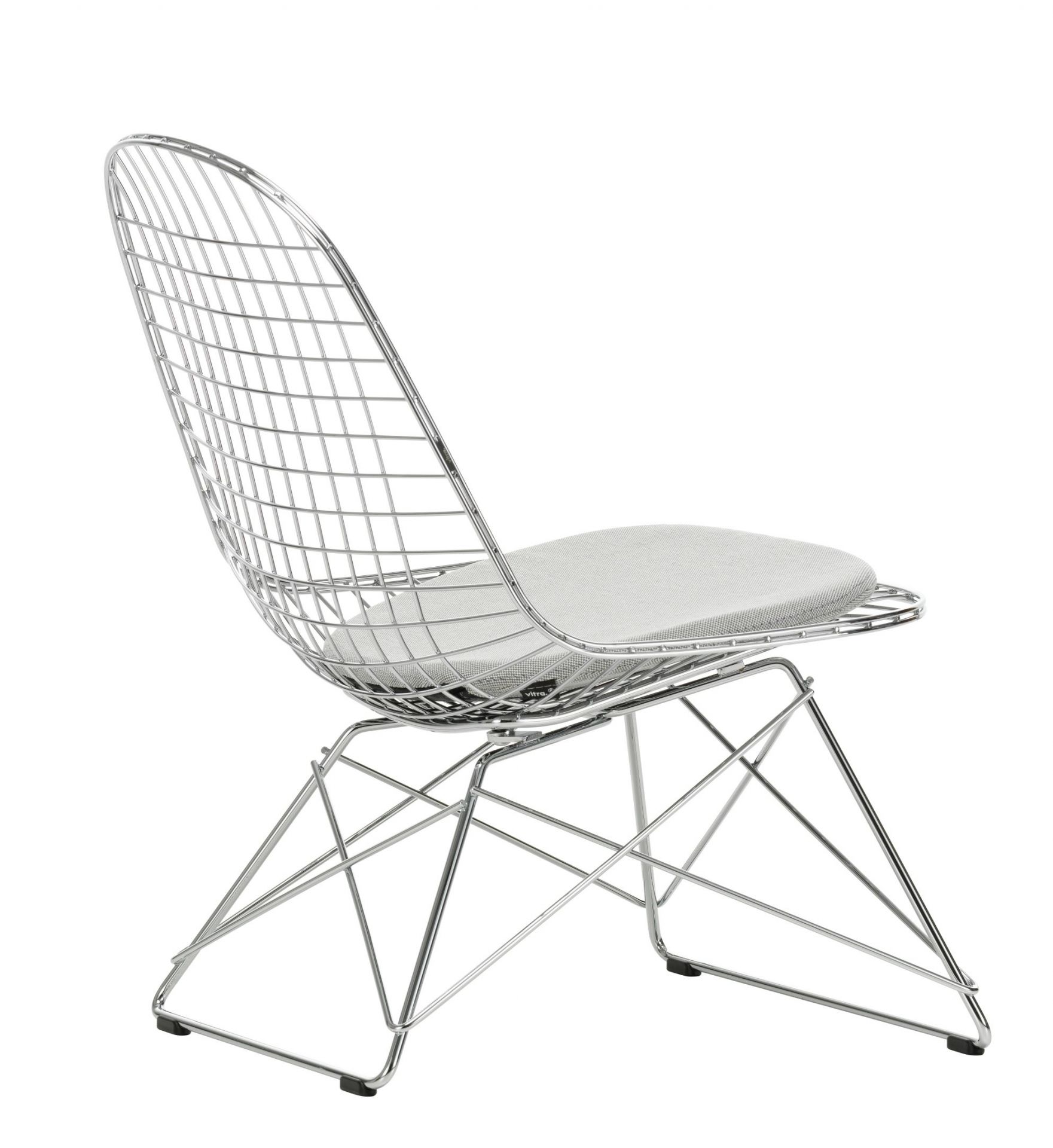 LKR-5 Wire Chair Chair with Seat Cushion Vitra
