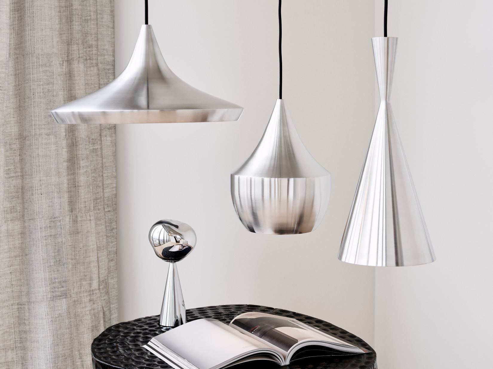 Unbeaten Wide pendant light Tom Dixon