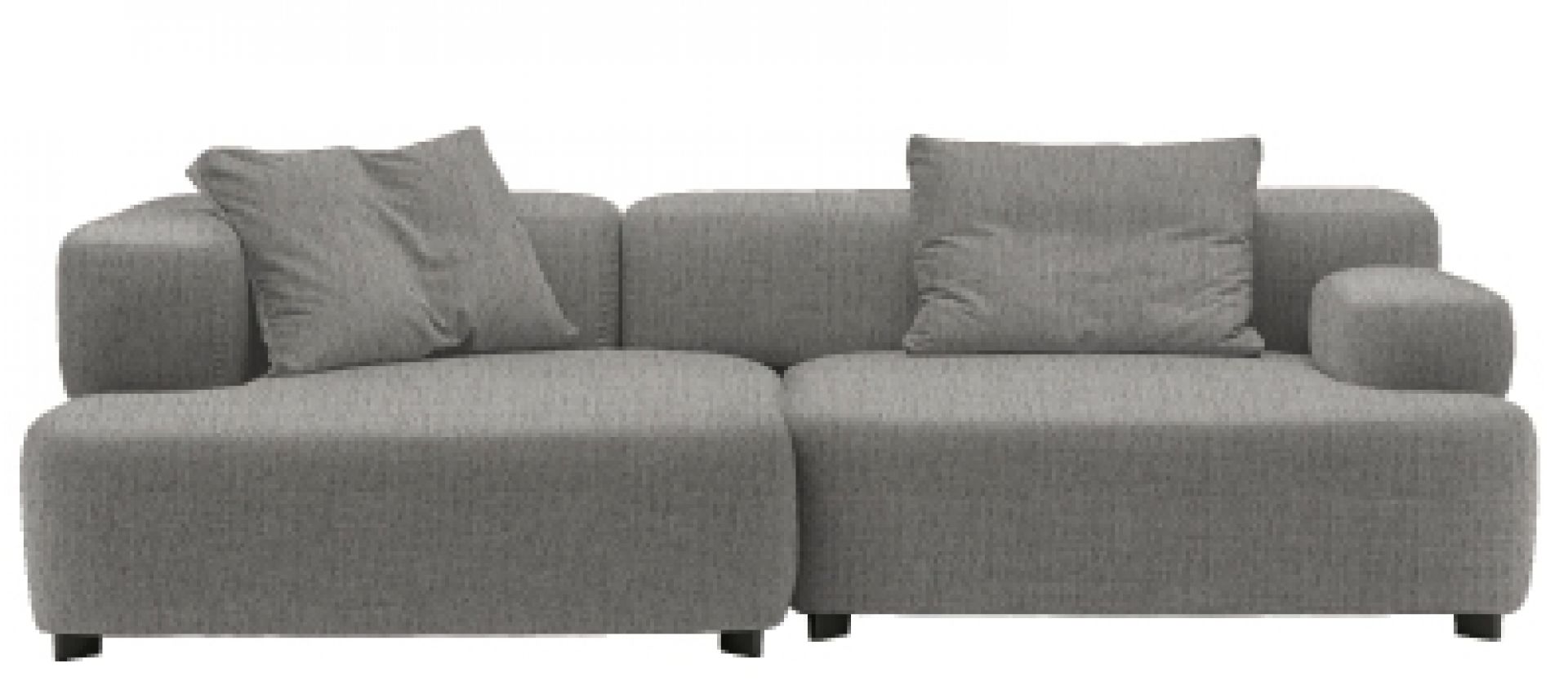 Alphabet 3-Seater Sofa Armrest left Fritz Hansen