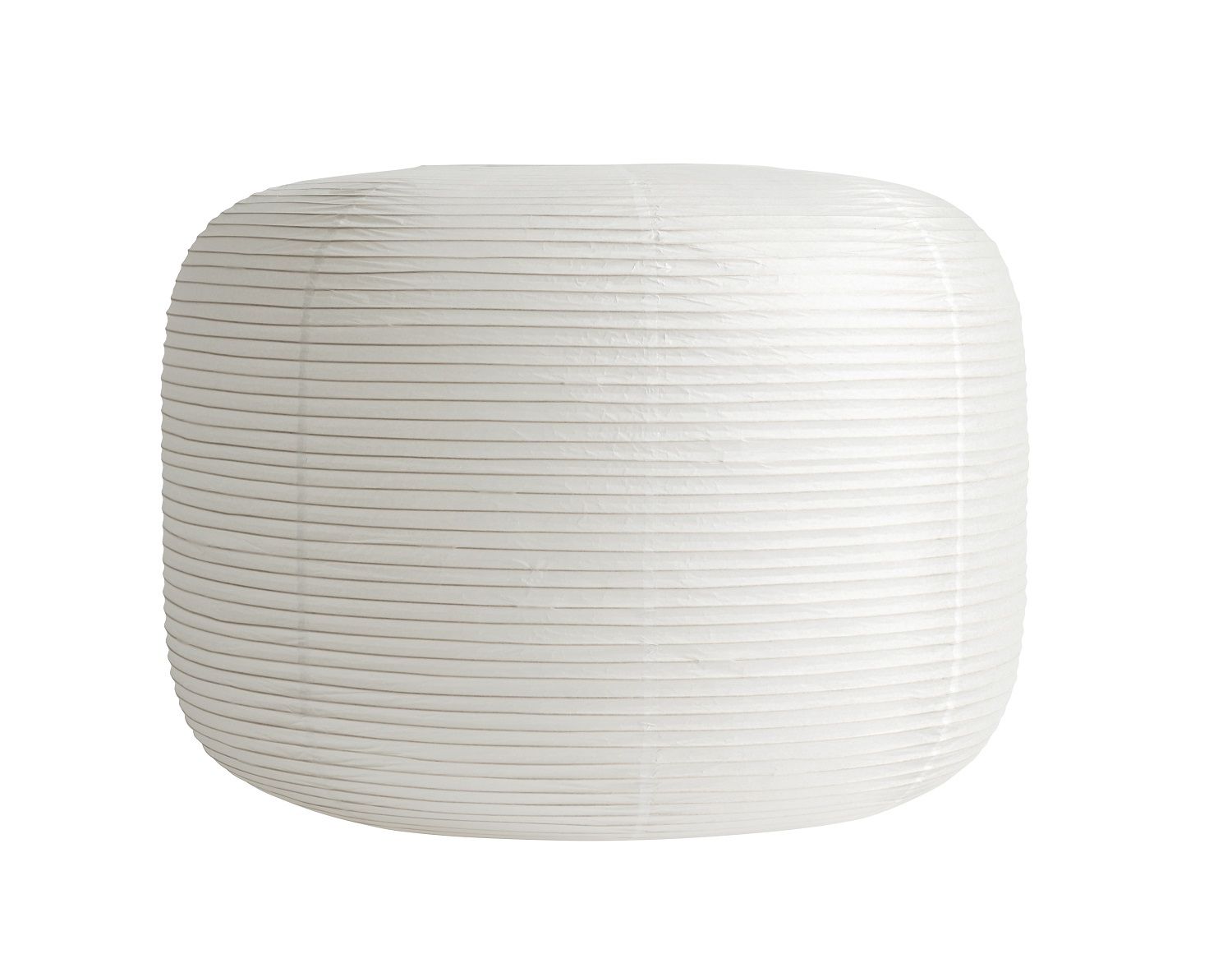 Paper Shade-Donut Ø80-Classic white lampshade Hay
