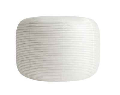 Paper Shade-Donut Ø80-Classic white lampshade Hay