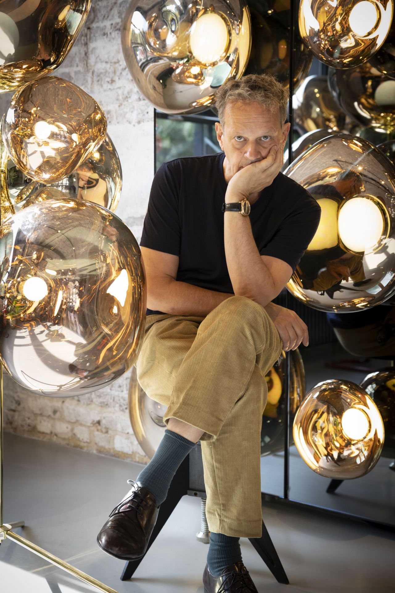 Melt Mini LED Pendant Lamp Copper Tom Dixon Melt Mini LED Pendant Lamp Copper Tom Dixon