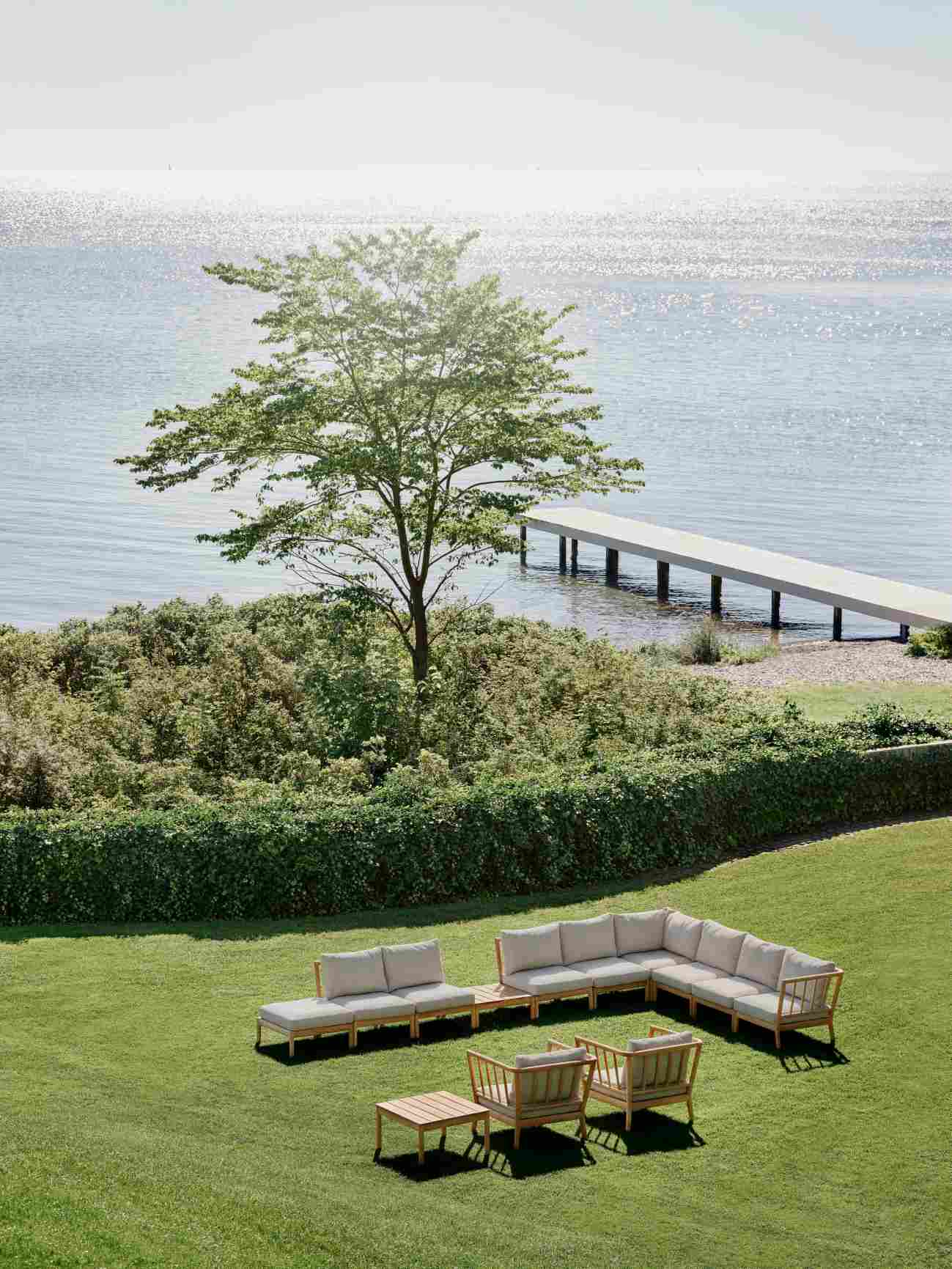 Tradition Lounge Chair Armchair Skagerak by Fritz Hansen