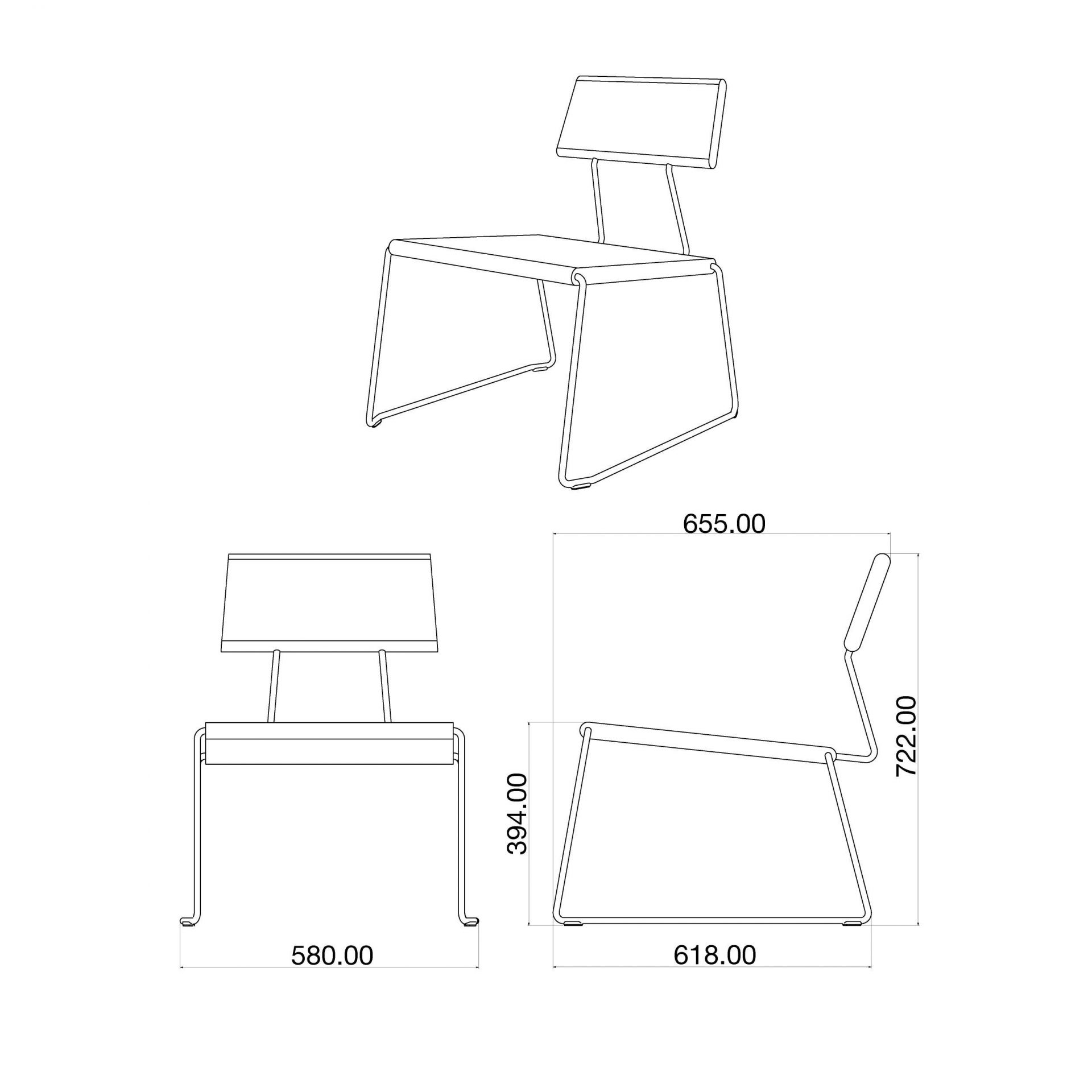 D:007 Lounge Chair Fuchs & Habicht