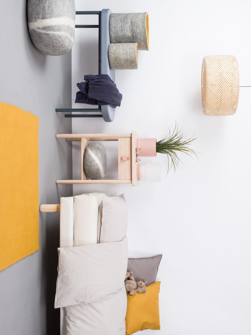 Mono Rectangular Felt Rug 160 x 230 cm myfelt
