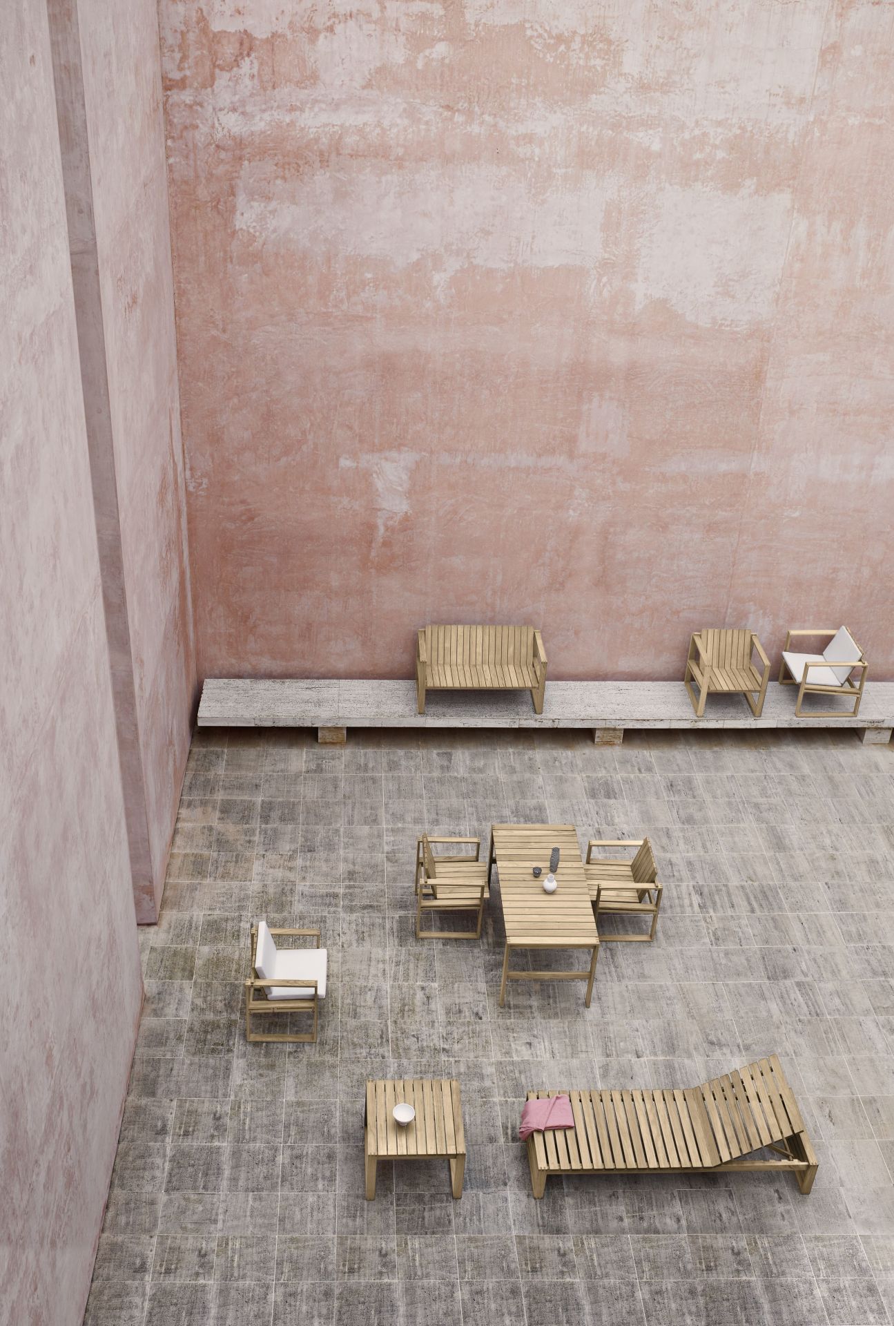 Bodil Kjaer sunbed Outdoor Carl Hansen & Søn