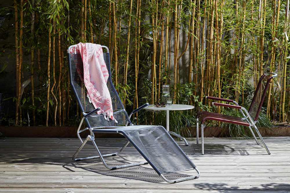 Altorfer deckchair Outdoor Embru
