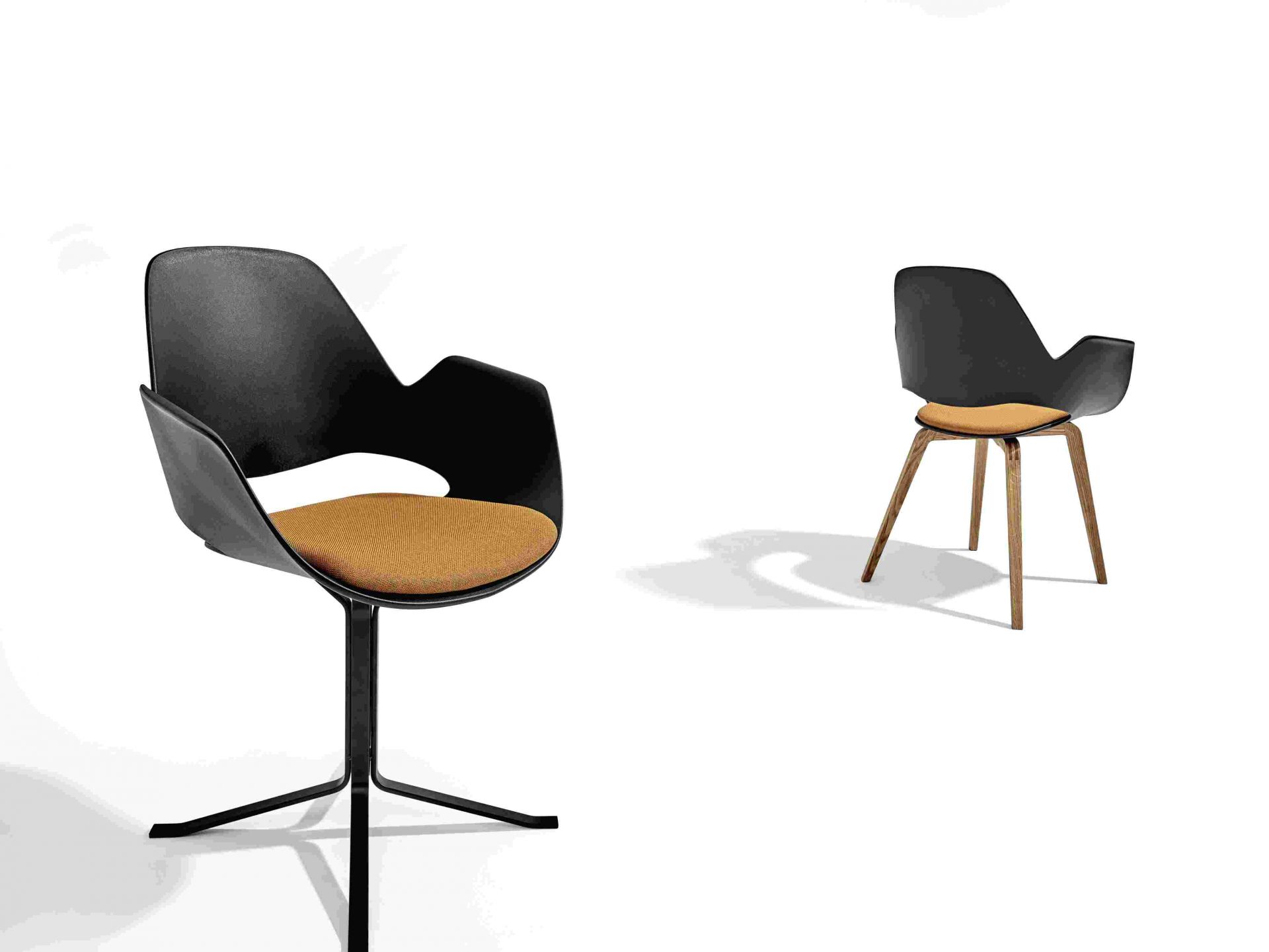 Falk Chair with Armrest Solid Oak Legs Houe