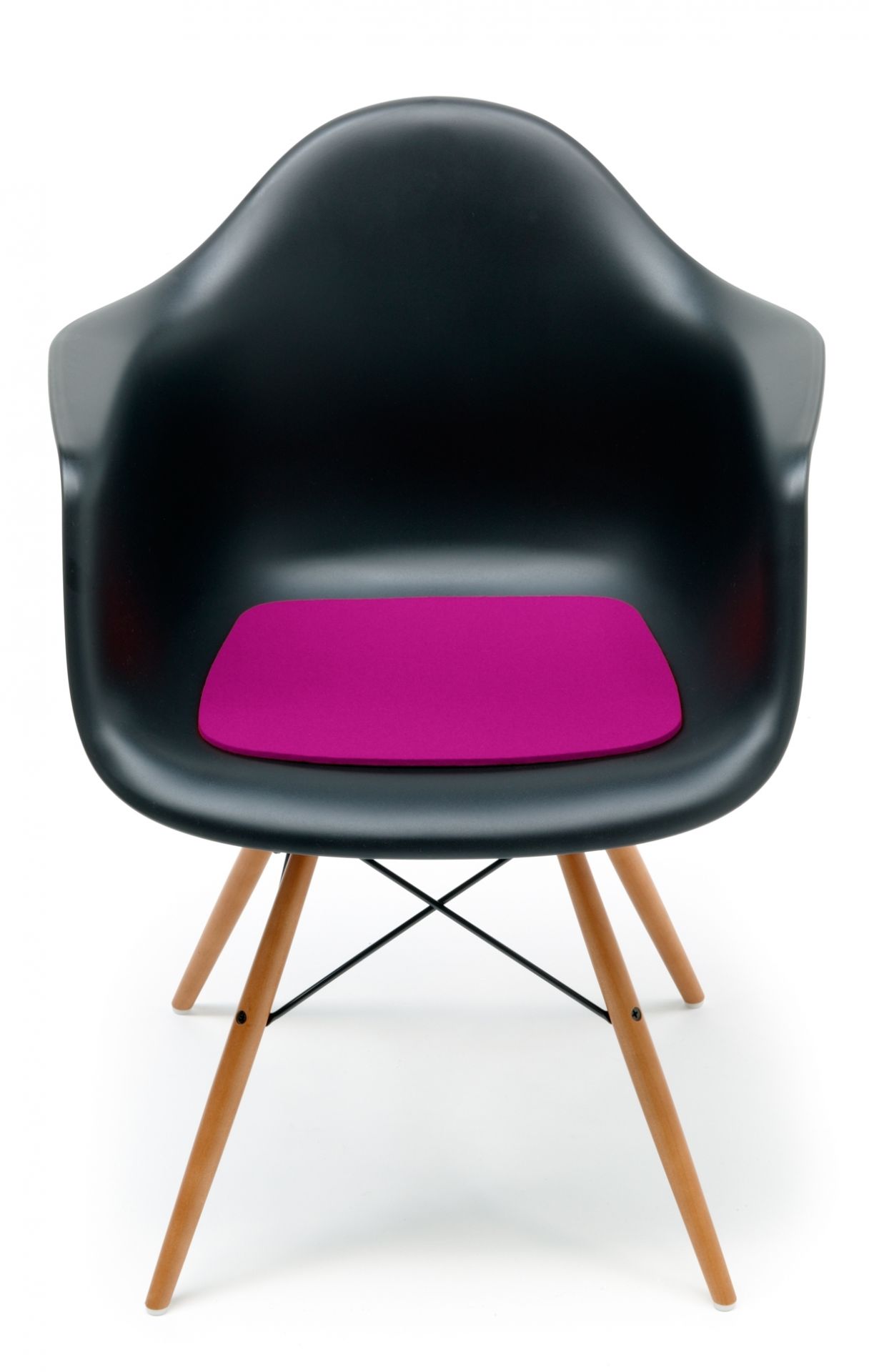 Seat pad-Felt pad Eames Plastic Arm Chairs Hey Sign SINGLE PIECES Pink