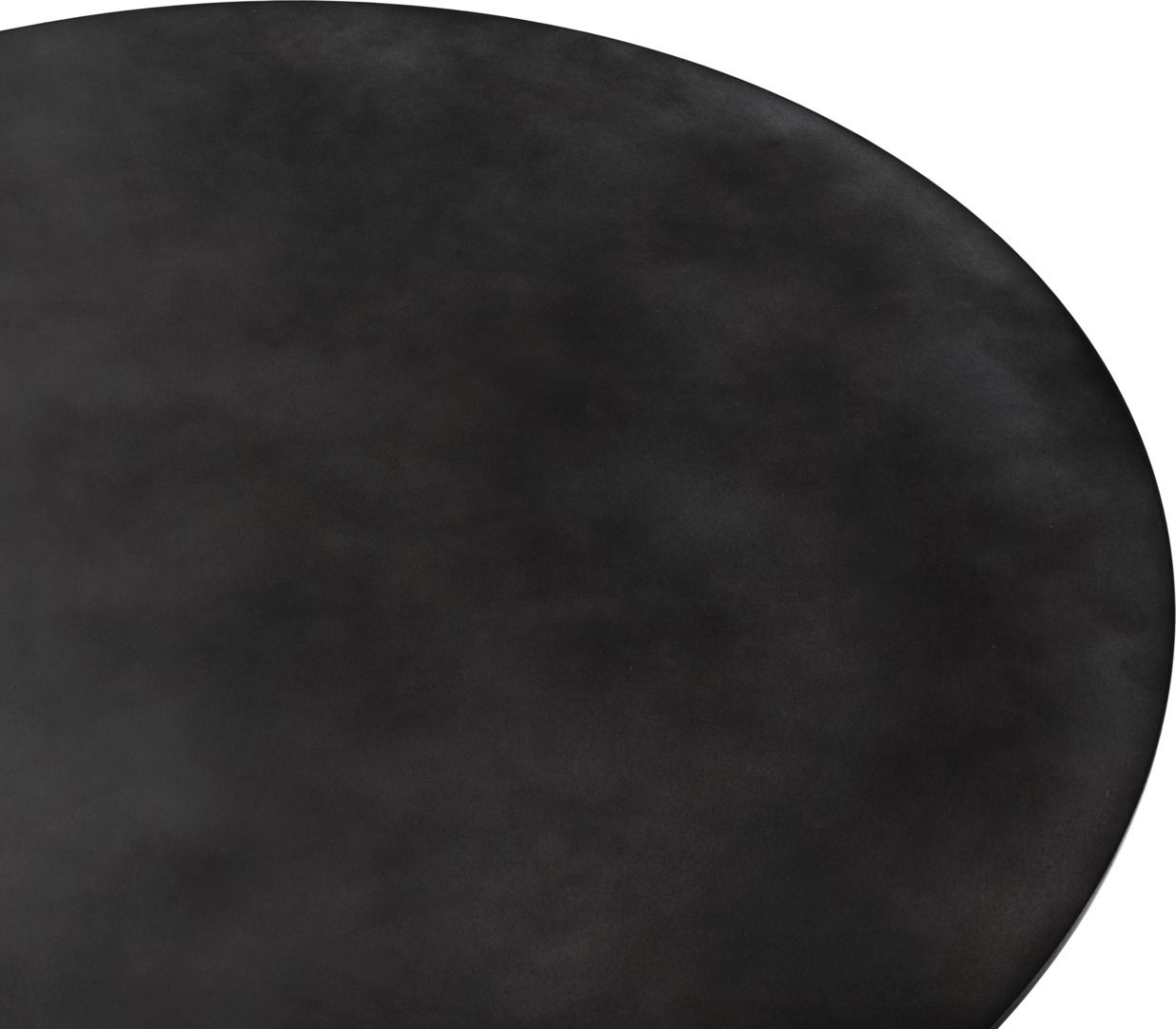 Epic Coffee Table Midnight Black Steel 110 Gubi