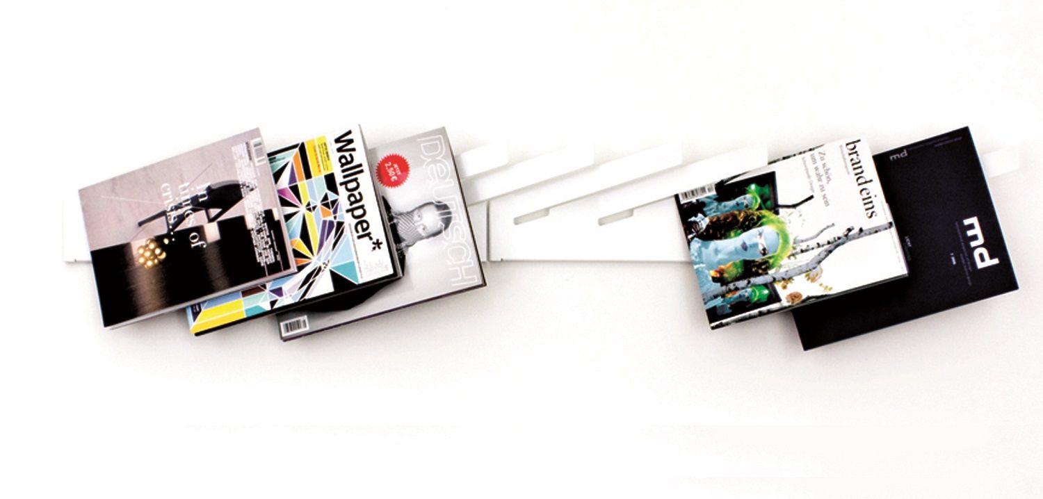 Mr_magazine holder Linea1 by Müller Möbelwerkstätten