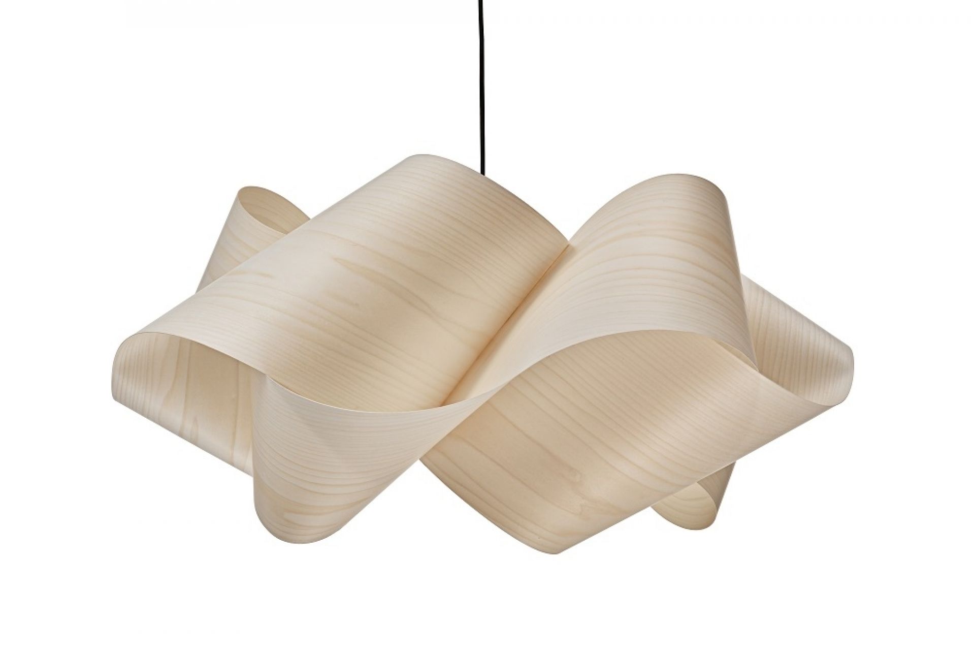 Swirl Pendant lamp small LZF Lamps 20 Ivory white