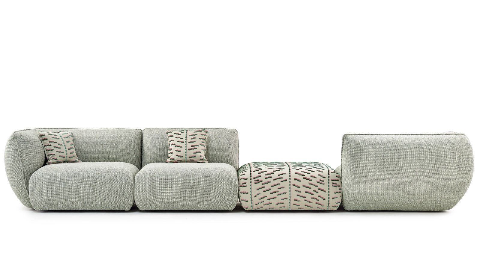 Mia modular sofa combination suggestion 1 Freifrau Manufaktur