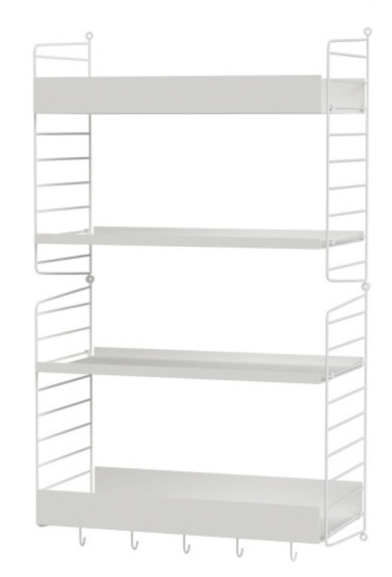 String  Kitchen Wall Shelf System H String Furniture