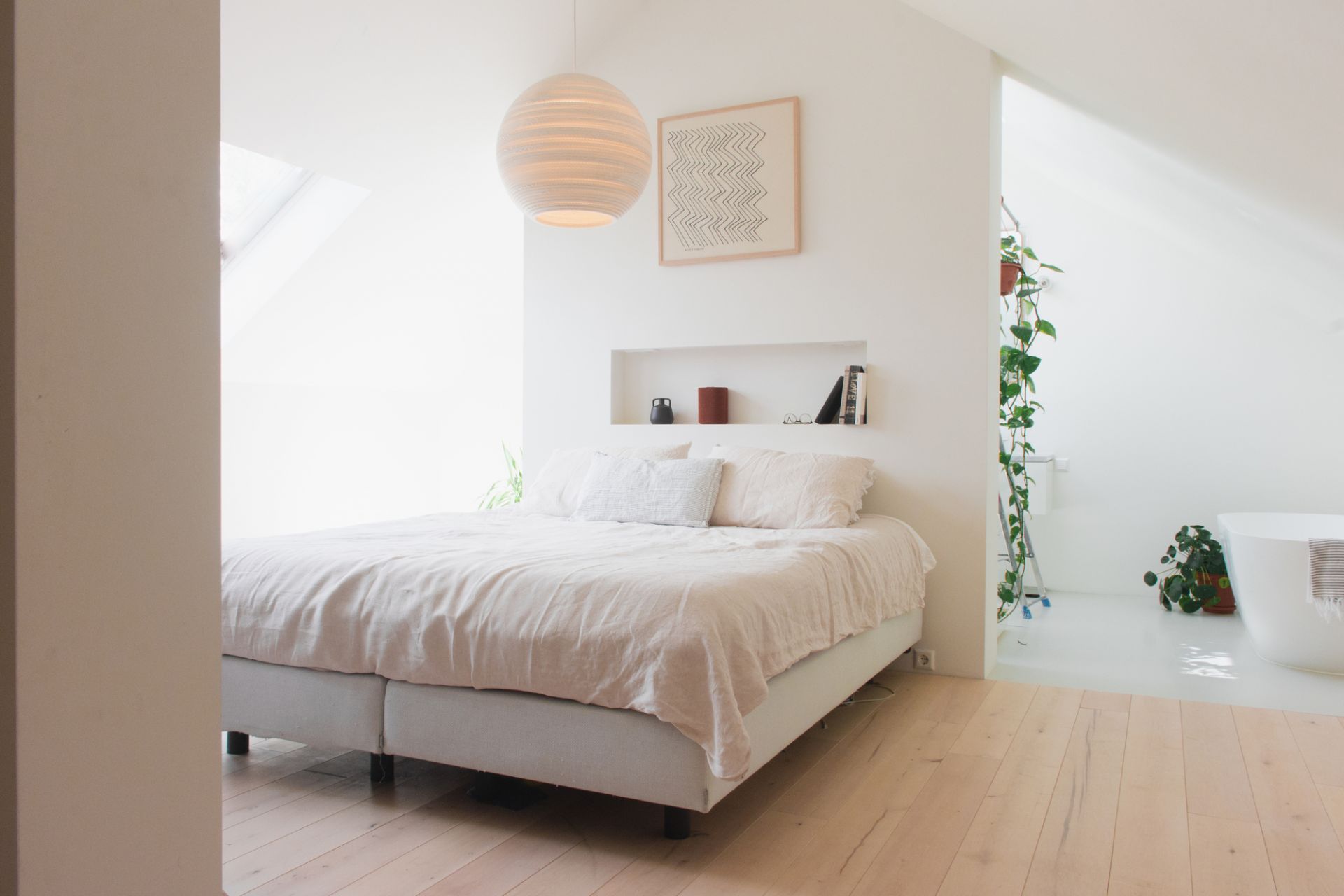 Scraplights Moon 18 Pendant lamp White Graypants