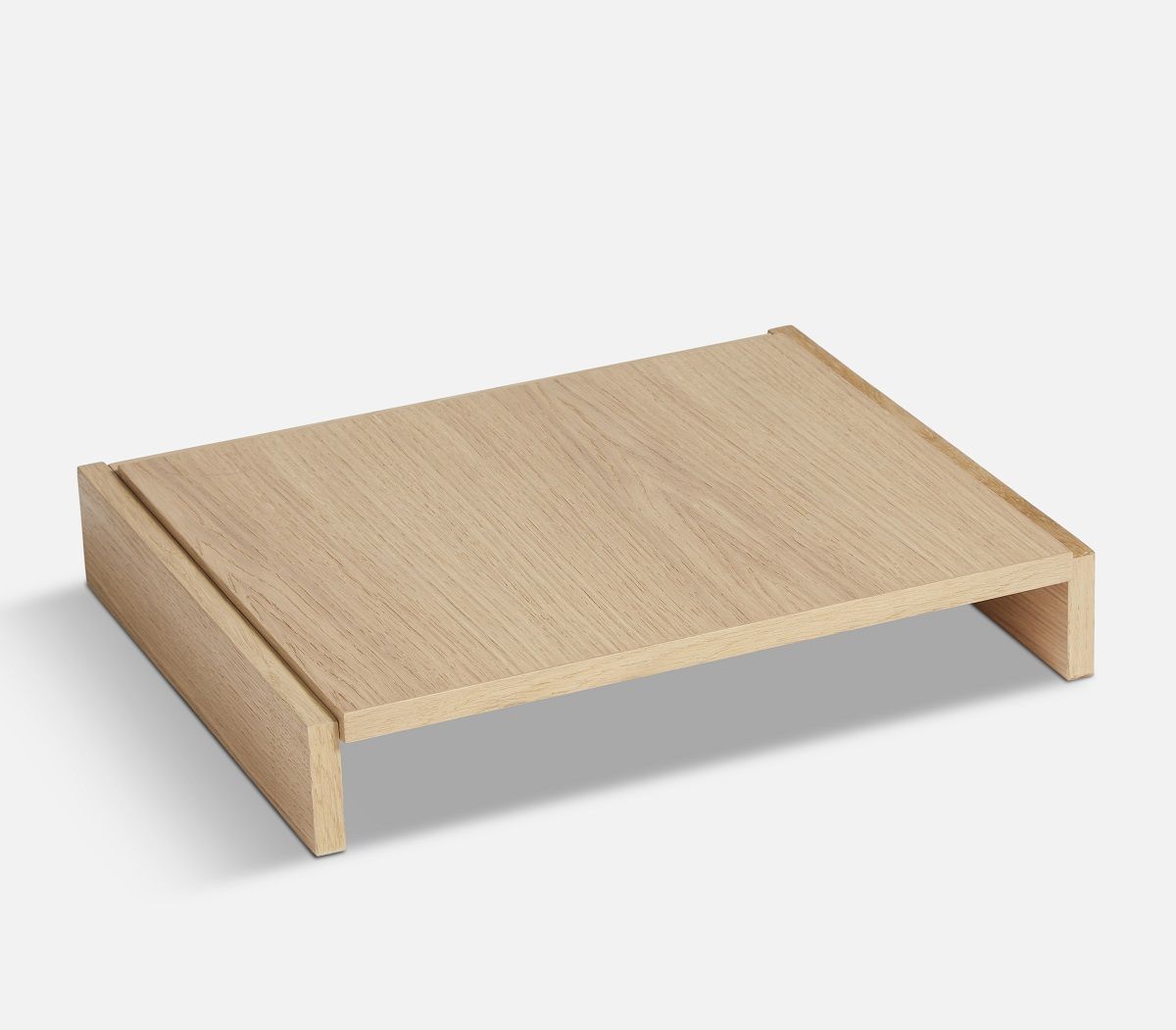 Bricks Floor Base Shelf Woud