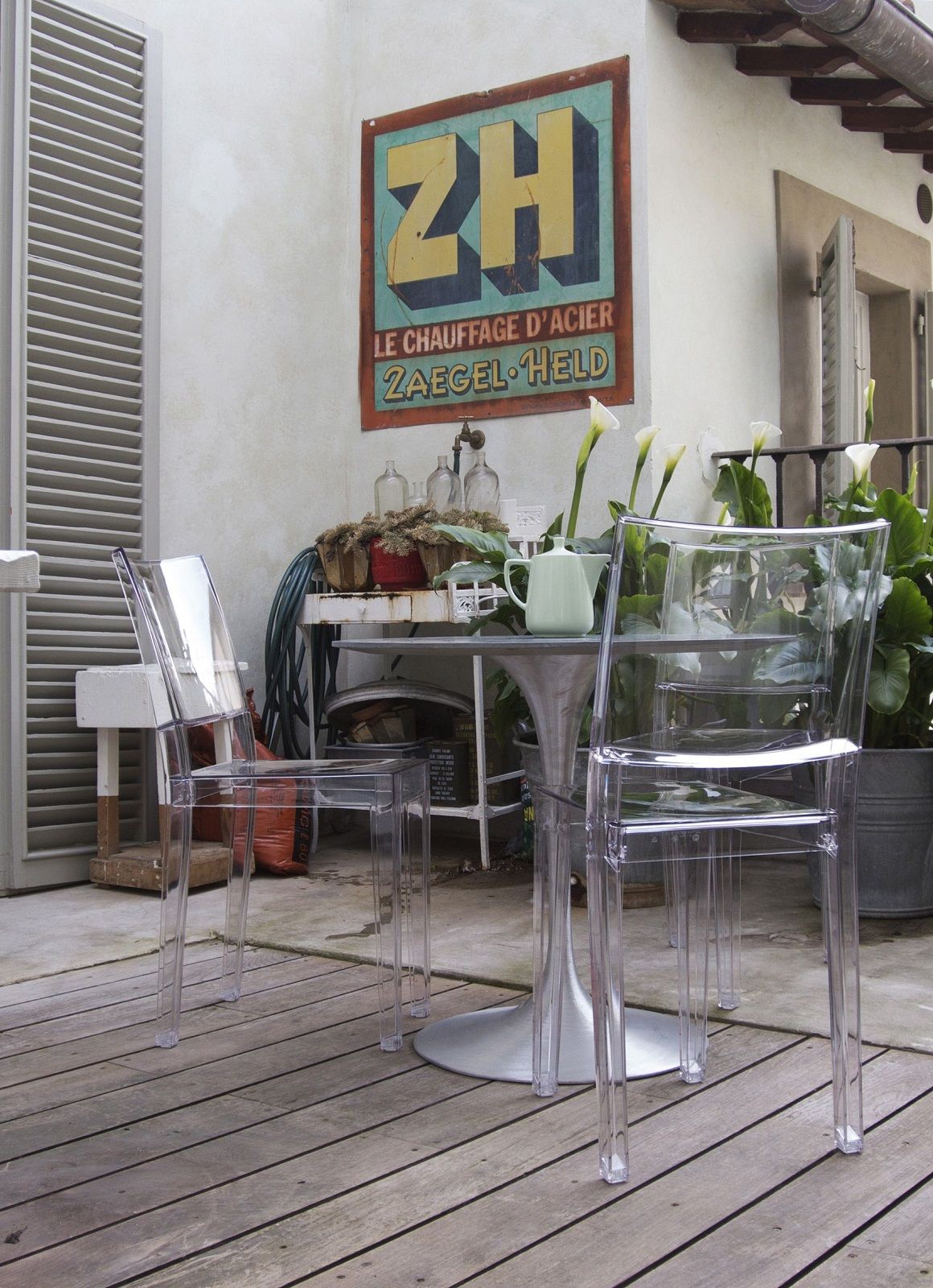 La Marie Stuhl 2-er Set Kartell