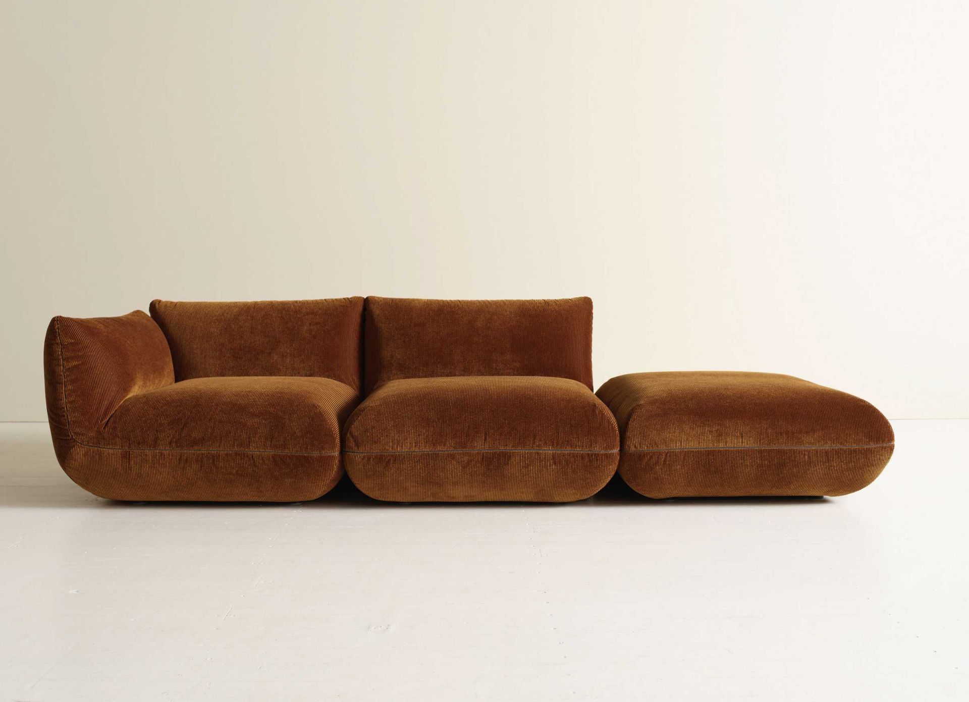 Jalis21 / Jalis 21 Configurable modular sofa without armrests W 93 cm Cor