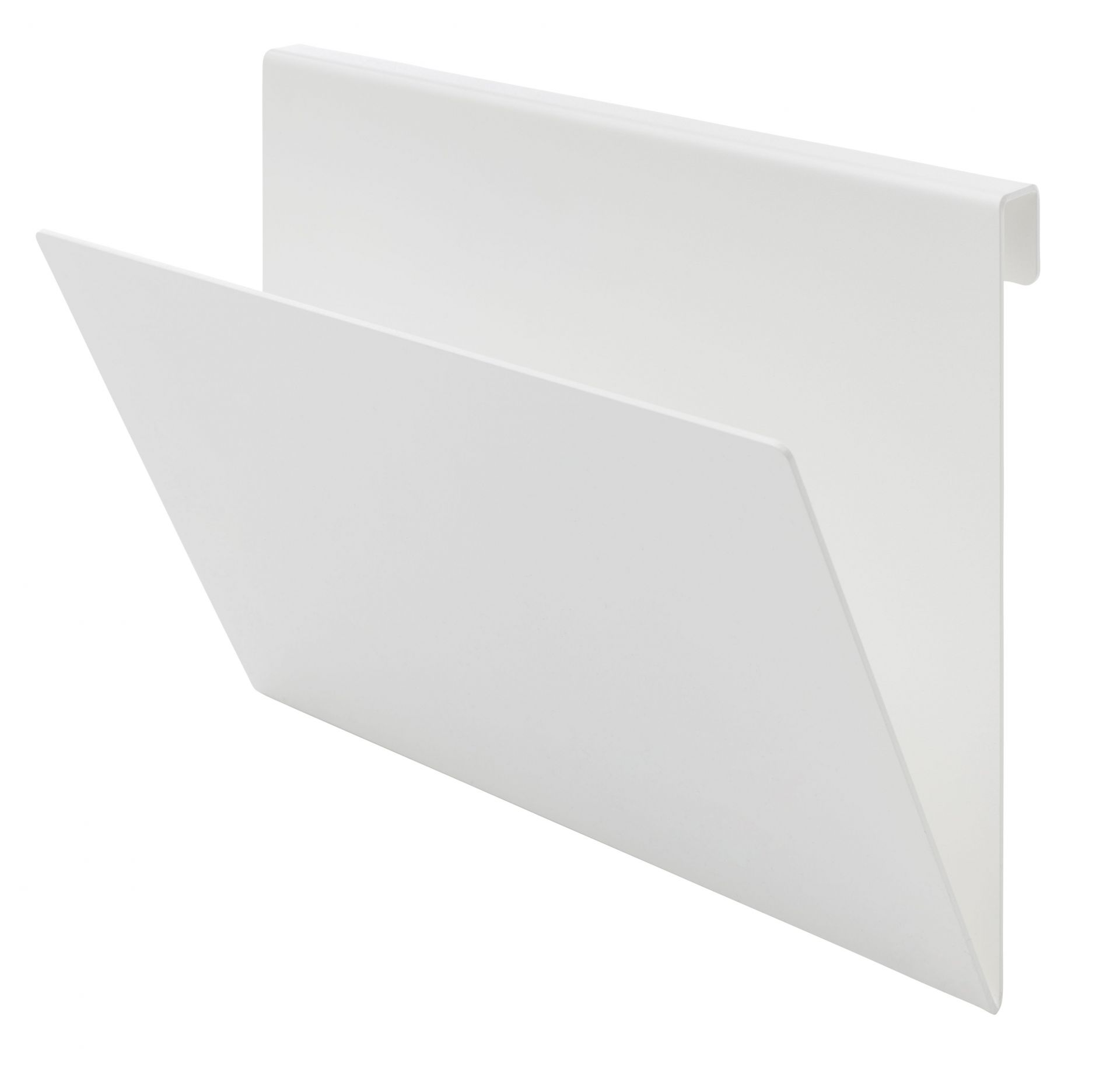 Paper and magazine rack white for Flai Bed Müller Möbelwerkstätten