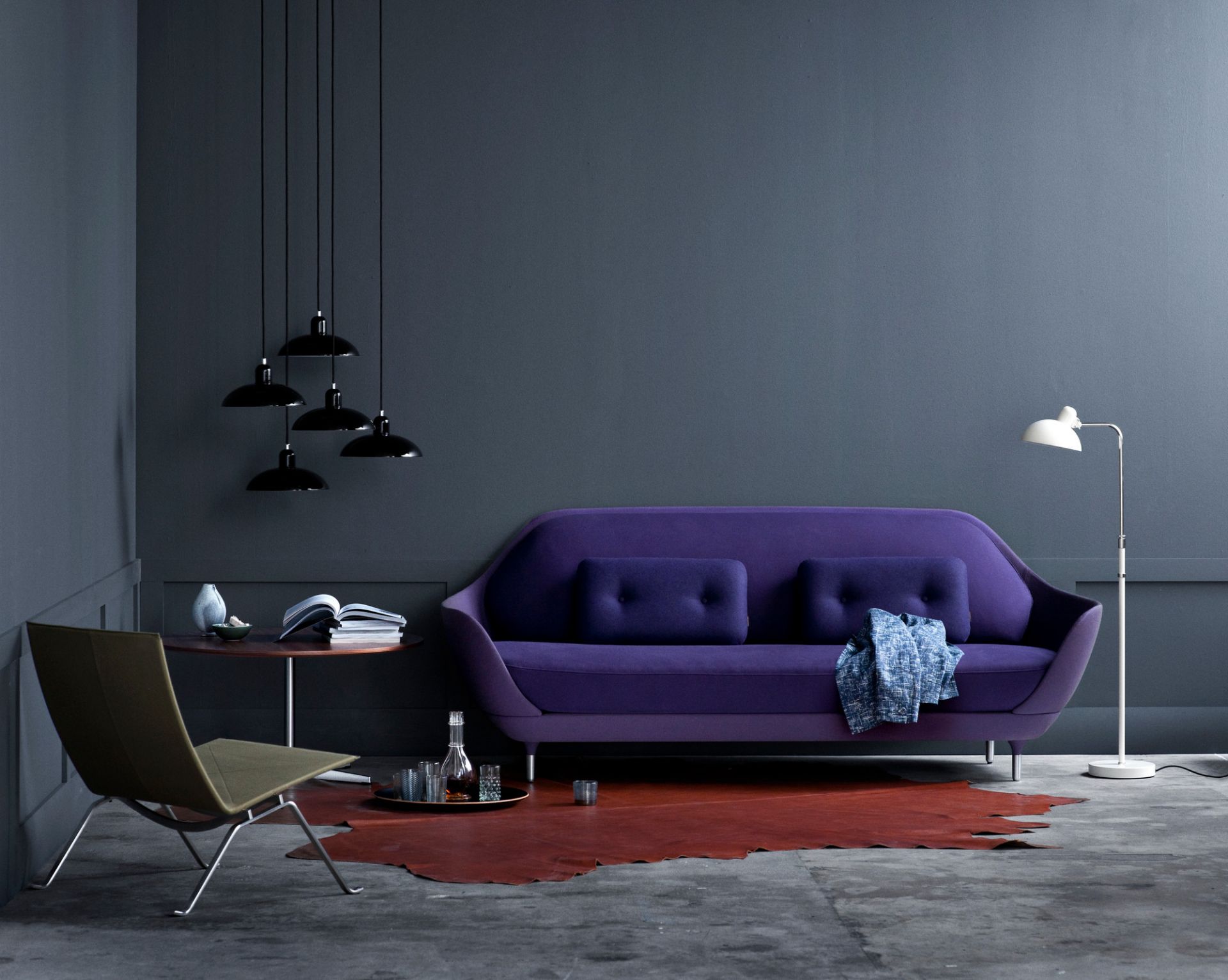 6580 F Luxury Floor Lamp KAISER idell Fritz Hansen