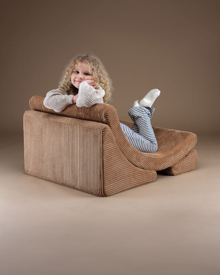 Moon children's armchair wide cord Wigiwama